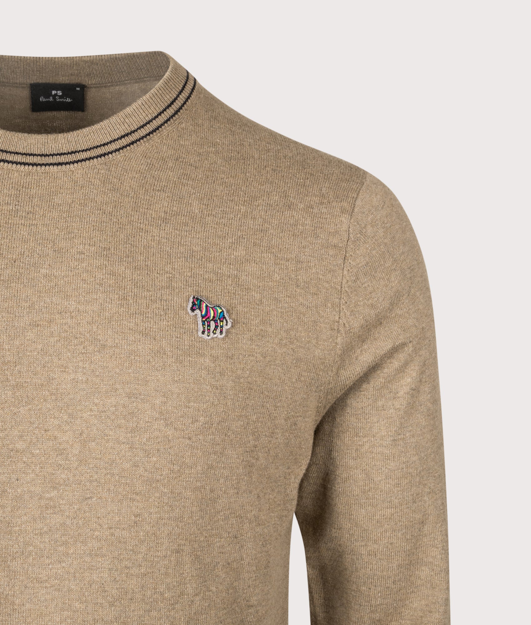 Regular Fit Zebra Badge Jumper - Image 2