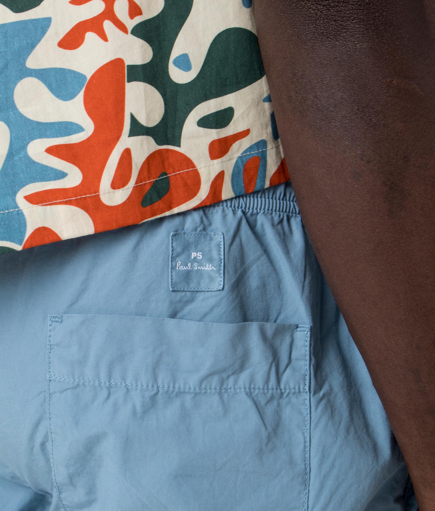 Regular Fit Drawstring Shorts - Image 4