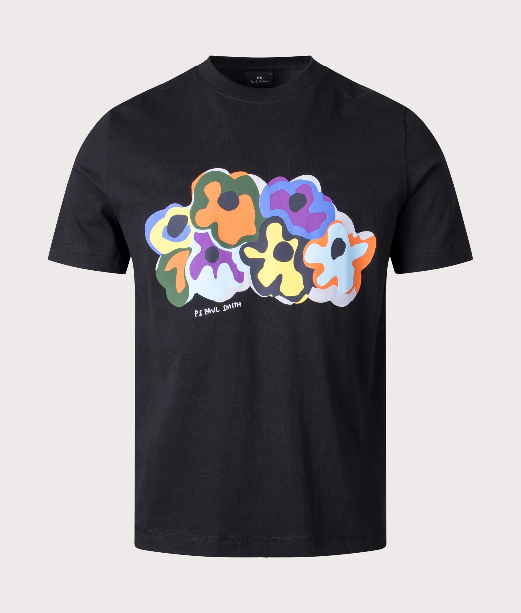 Regular Fit Floral Motif T-Shirt