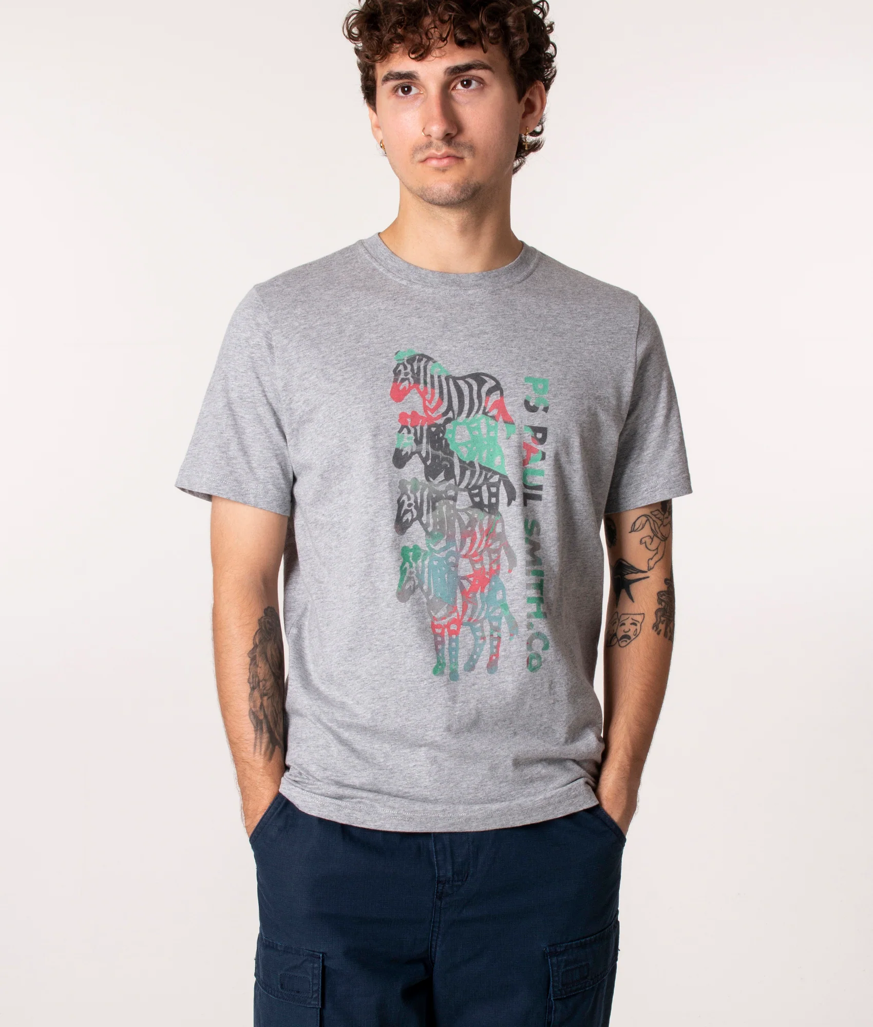 Regular Fit Four Zebras T-Shirt