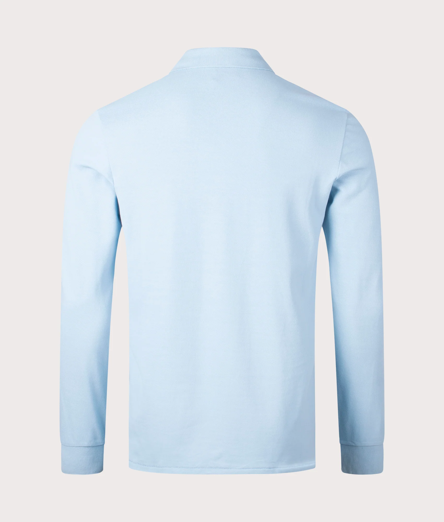 Regular Fit Long Sleeve Zebra Badge Polo Shirt - Image 3