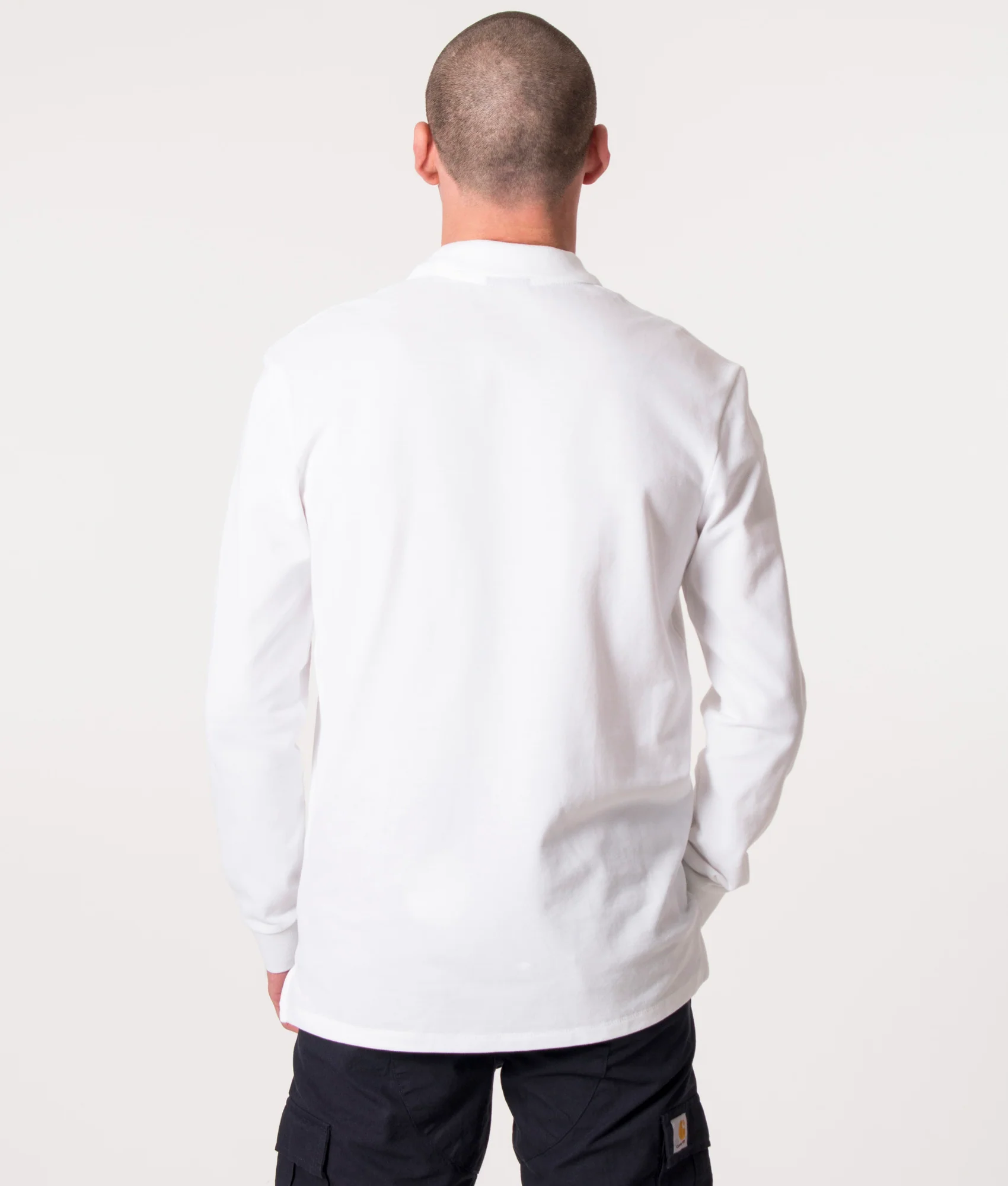 Regular Fit Long Sleeve Zebra Logo Polo Shirt - Image 4