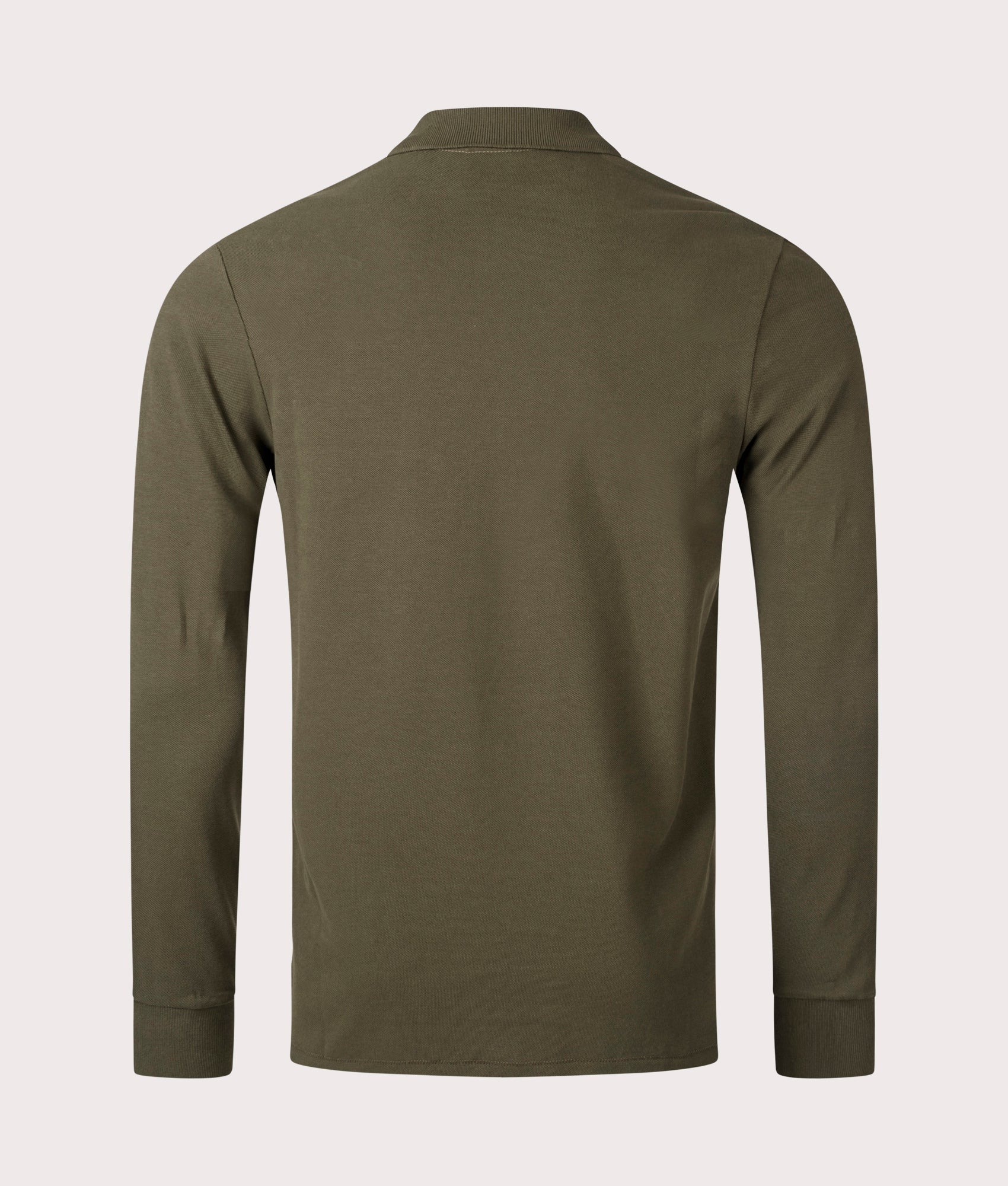 Regular Fit Long Sleeve Zebra Polo Shirt - Image 3