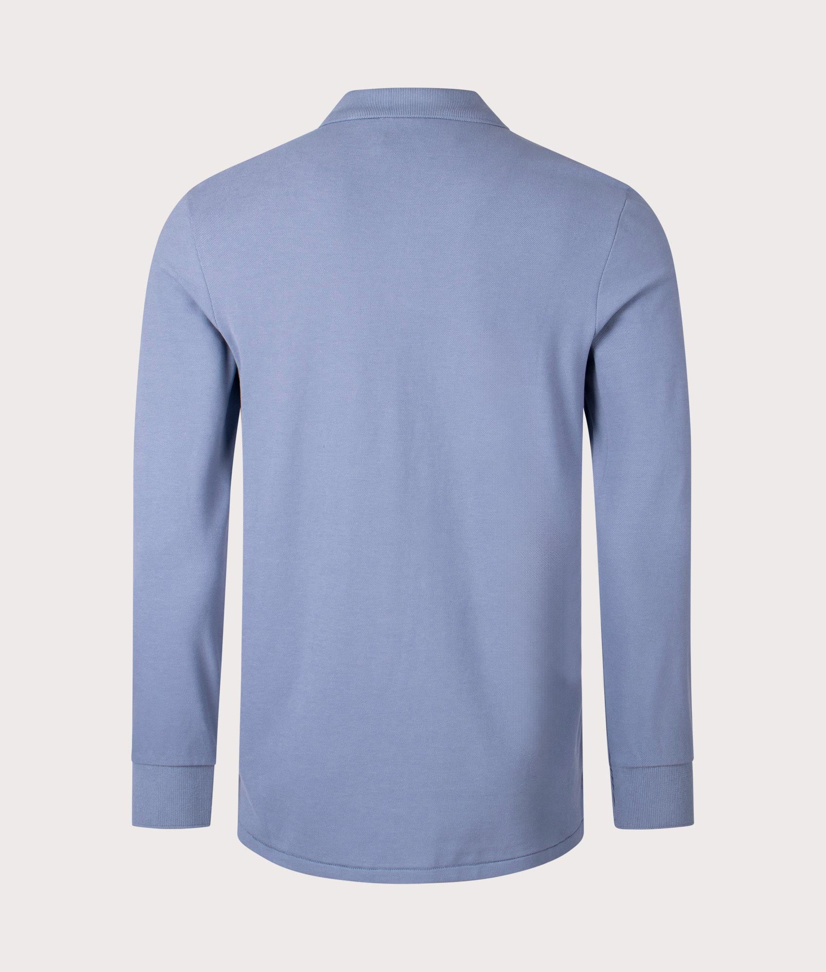Regular Fit Long Sleeve Zebra Polo Shirt - Image 3