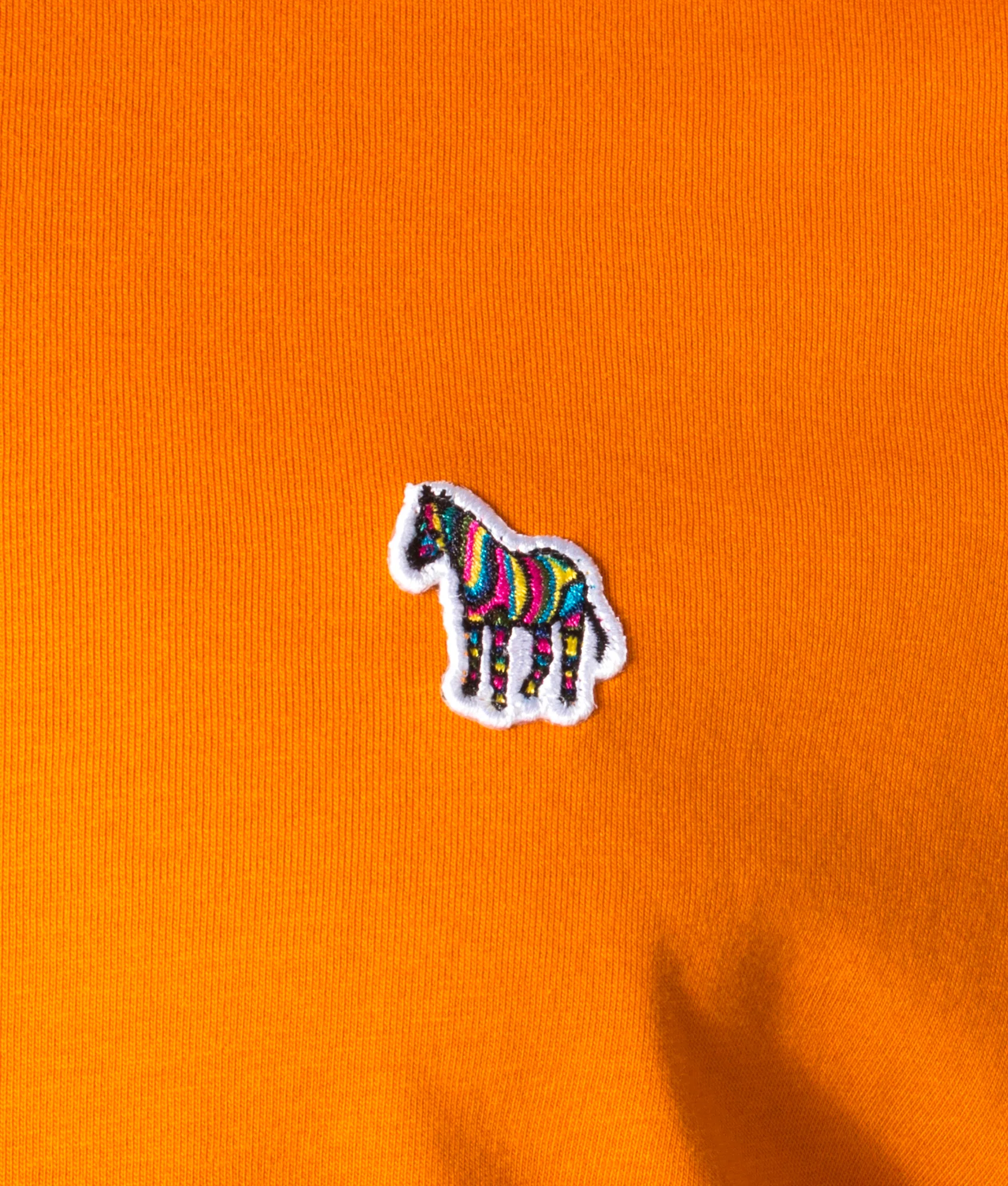 Regular Fit Long Sleeve Zebra Logo T-Shirt - Image 2
