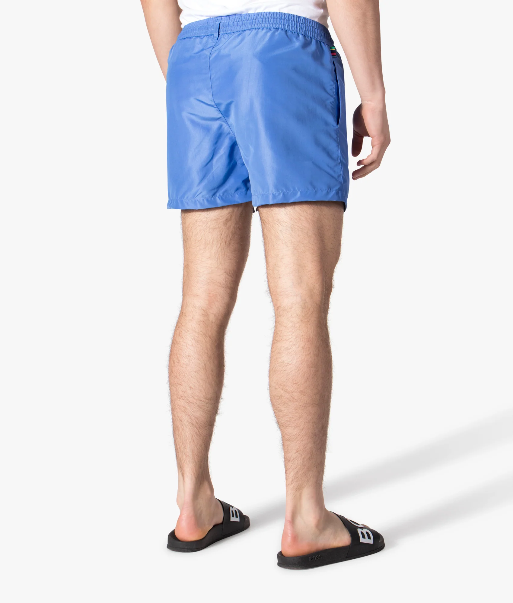 Regular Fit Zebra Logo Swim Shorts - Image 4