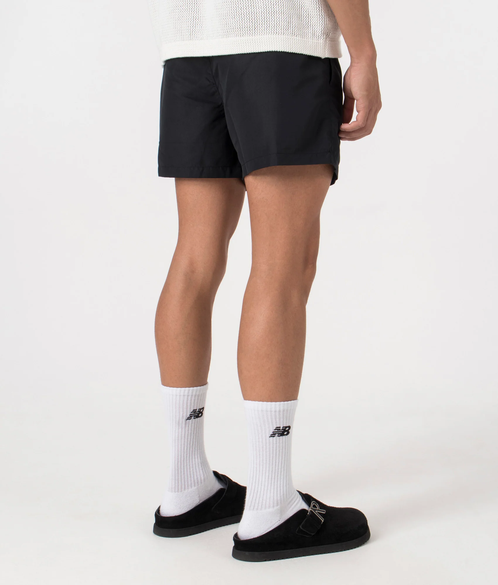 Regular Fit Zebra Logo Swim Shorts - Image 4