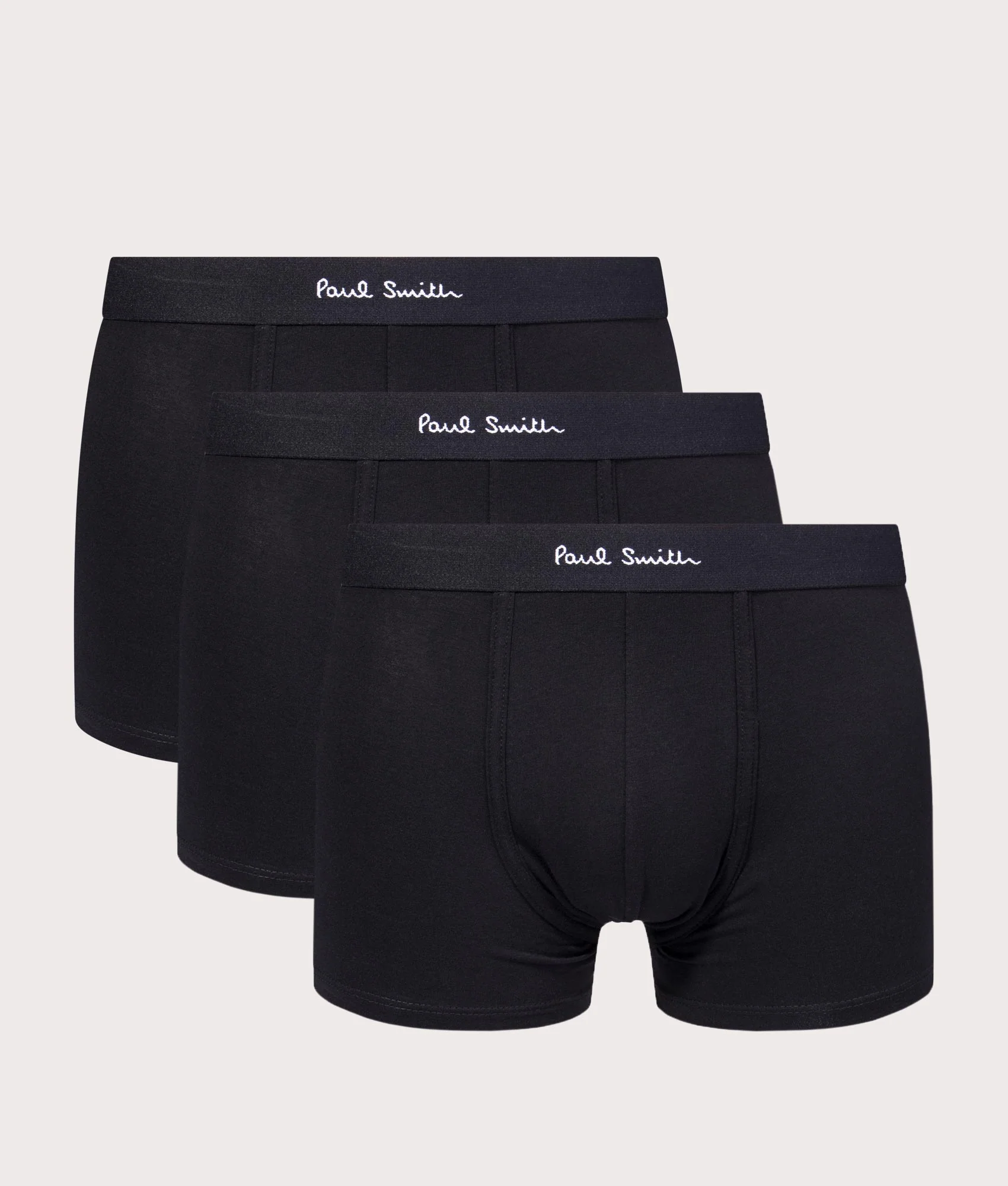 Regular Fit Three Pack of Trunks