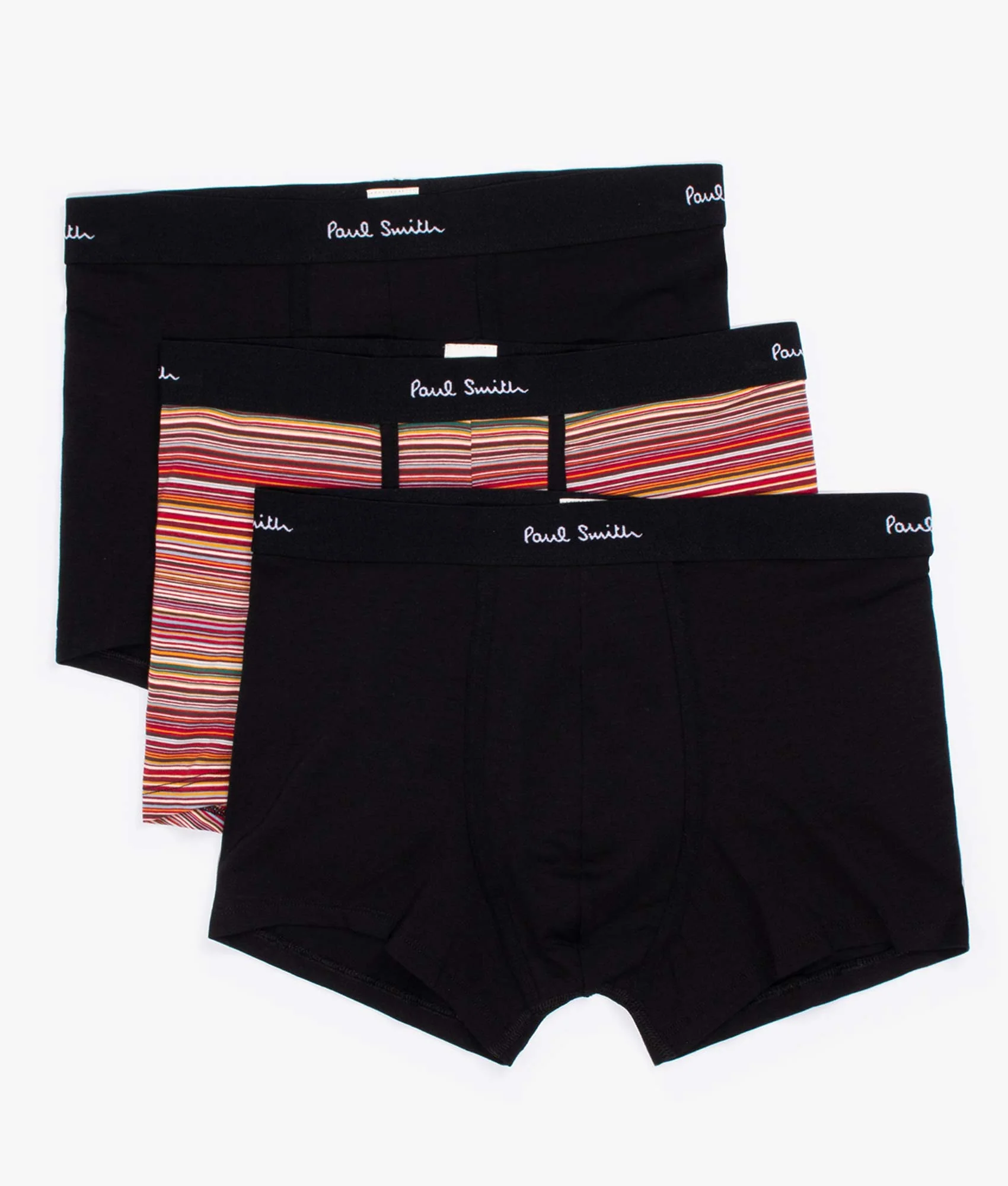 Regular Fit 3 Pack Of Mixed Trunks