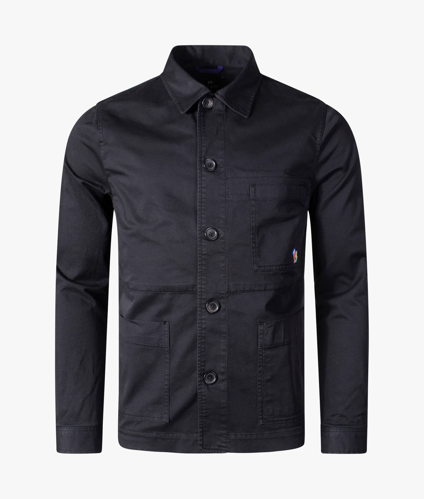 Regular Fit Chore Zebra Emblem Jacket - Image 2