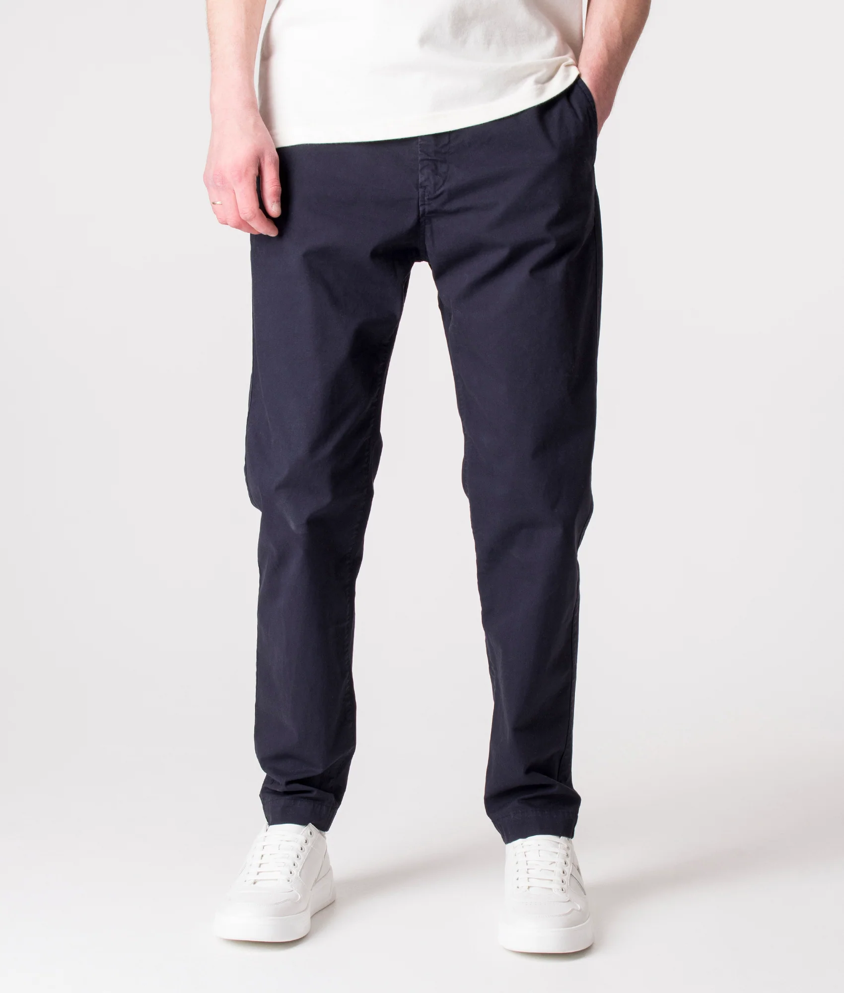 Regular Fit Drawcord Trousers