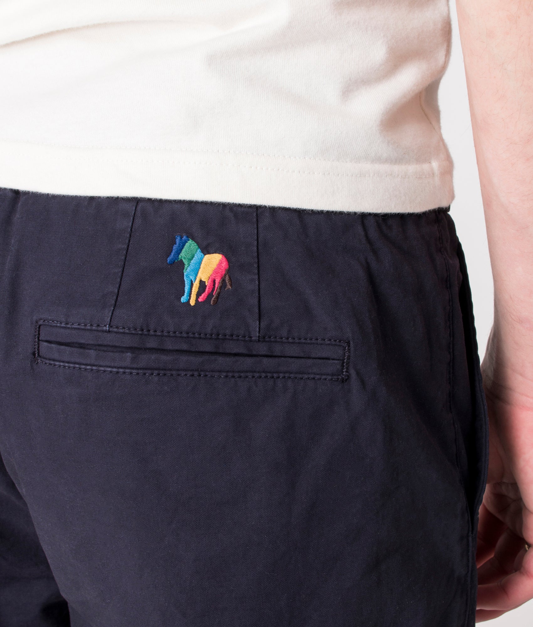 Regular Fit Drawcord Trousers - Image 2