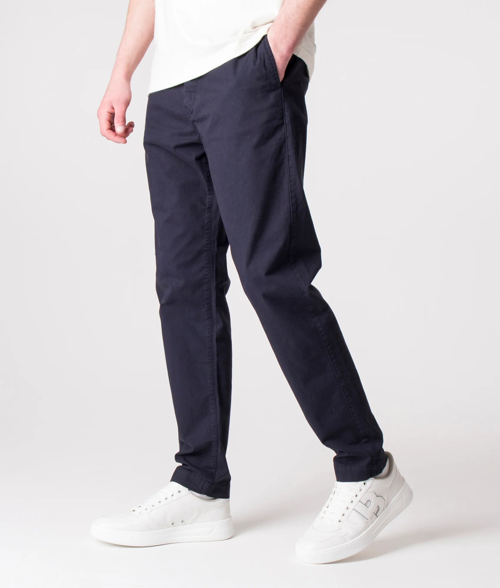 Regular Fit Drawcord Trousers - Image 3