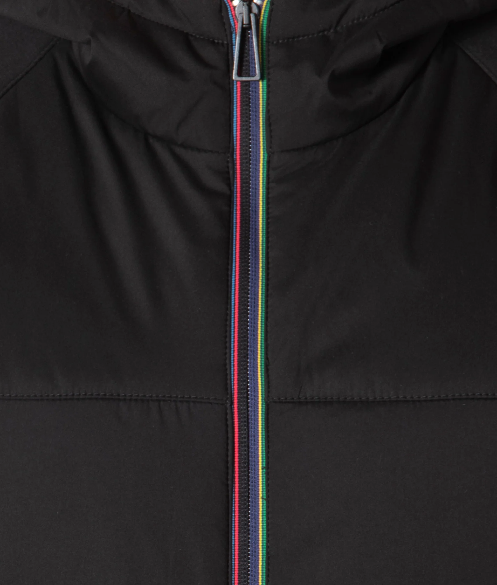 Regular Fit Mixed Media Jacket - Image 2