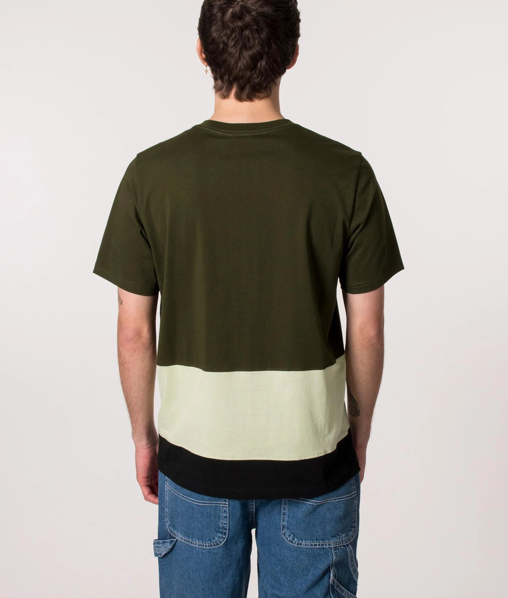 Regular Fit Colourblock Zebra Logo T-Shirt - Image 3