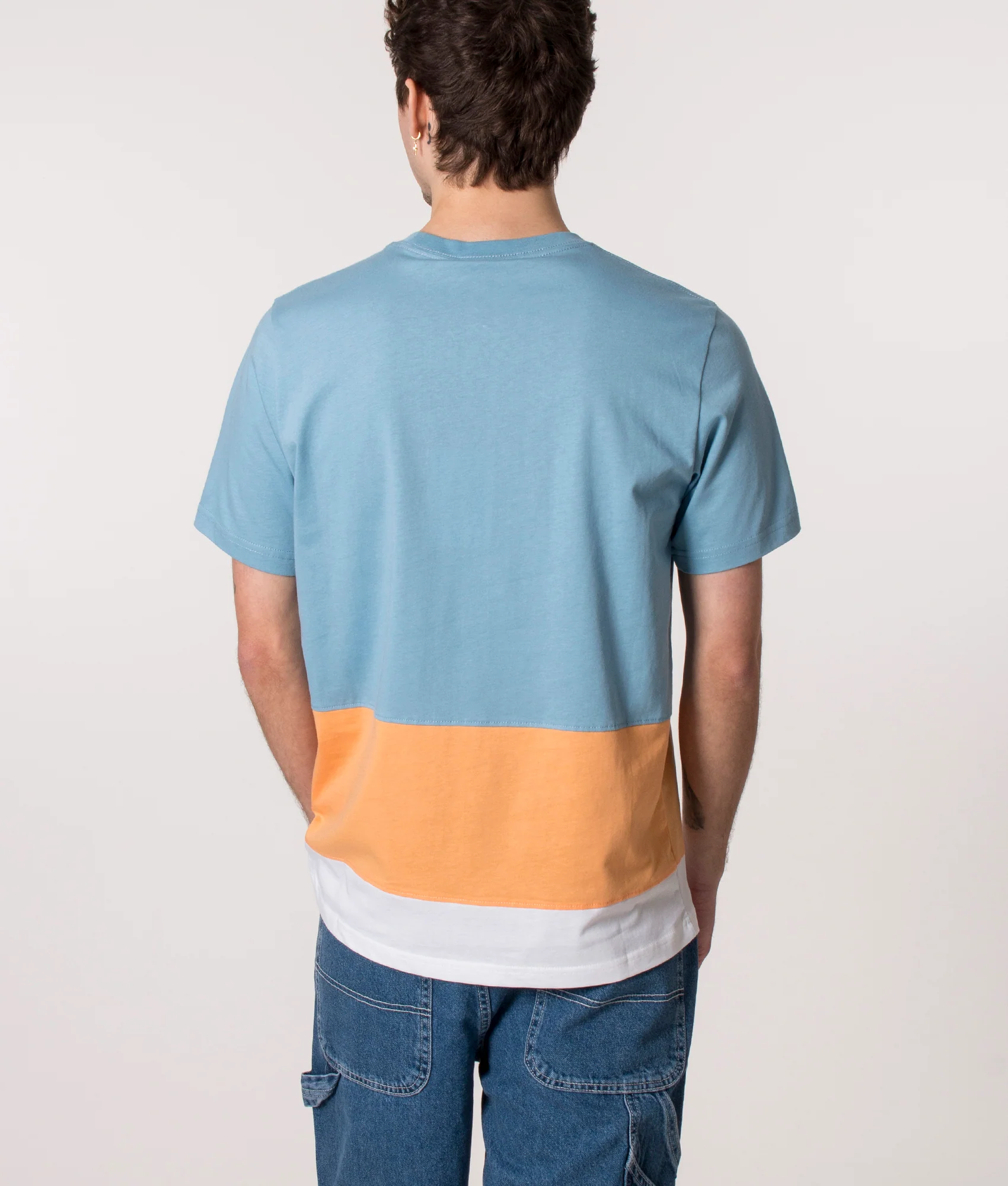 Regular Fit Colourblock Zebra Logo T-Shirt - Image 3