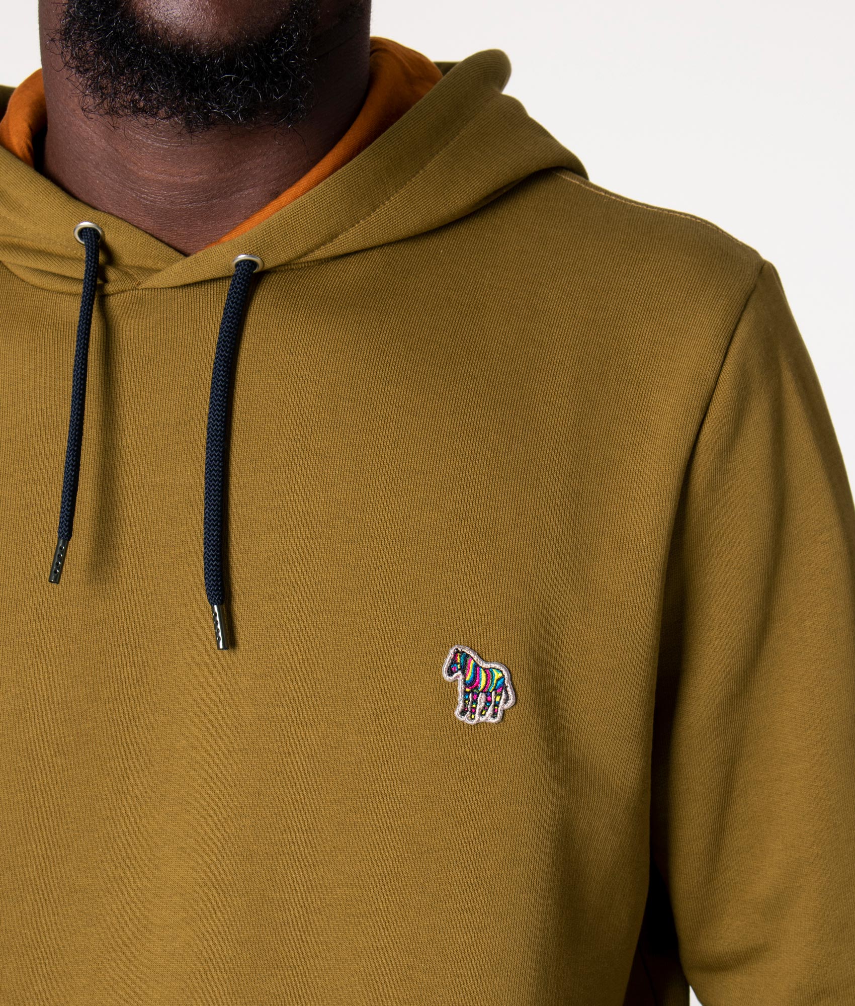 Regular Fit Zebra Logo Hoodie - Image 2