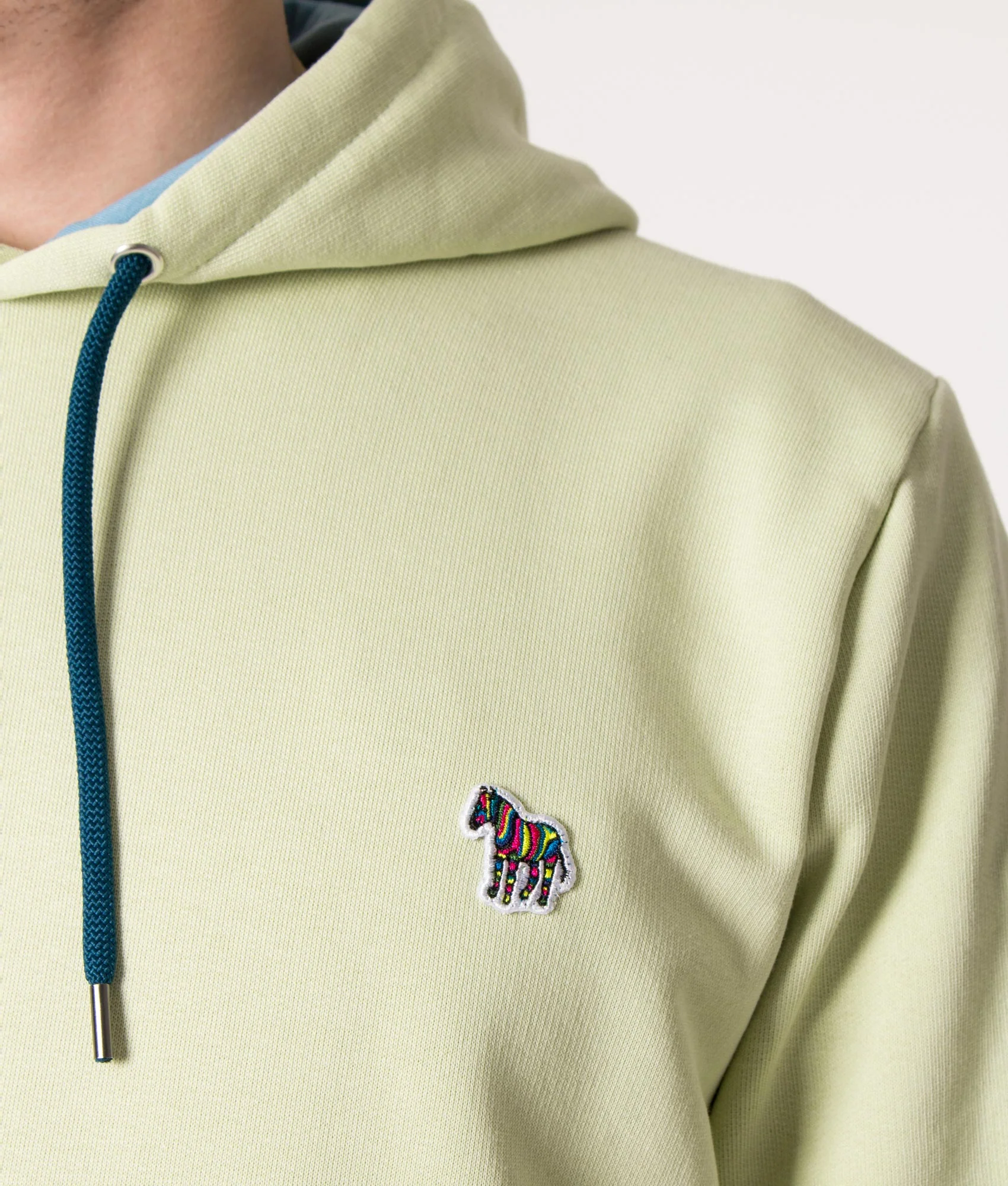 Regular Fit Zebra Logo Hoodie - Image 2