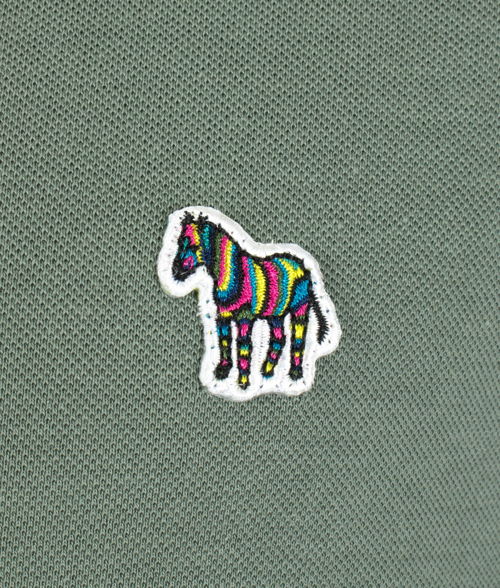 Regular Fit Zebra Logo Tipped Polo Shirt - Image 2