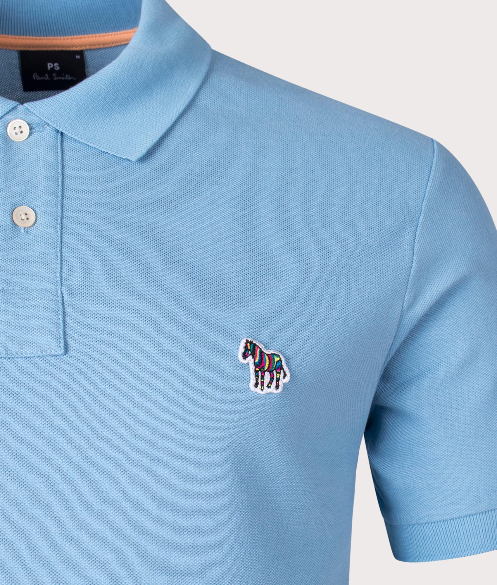 Regular Fit Zebra Logo Polo Shirt - Image 2