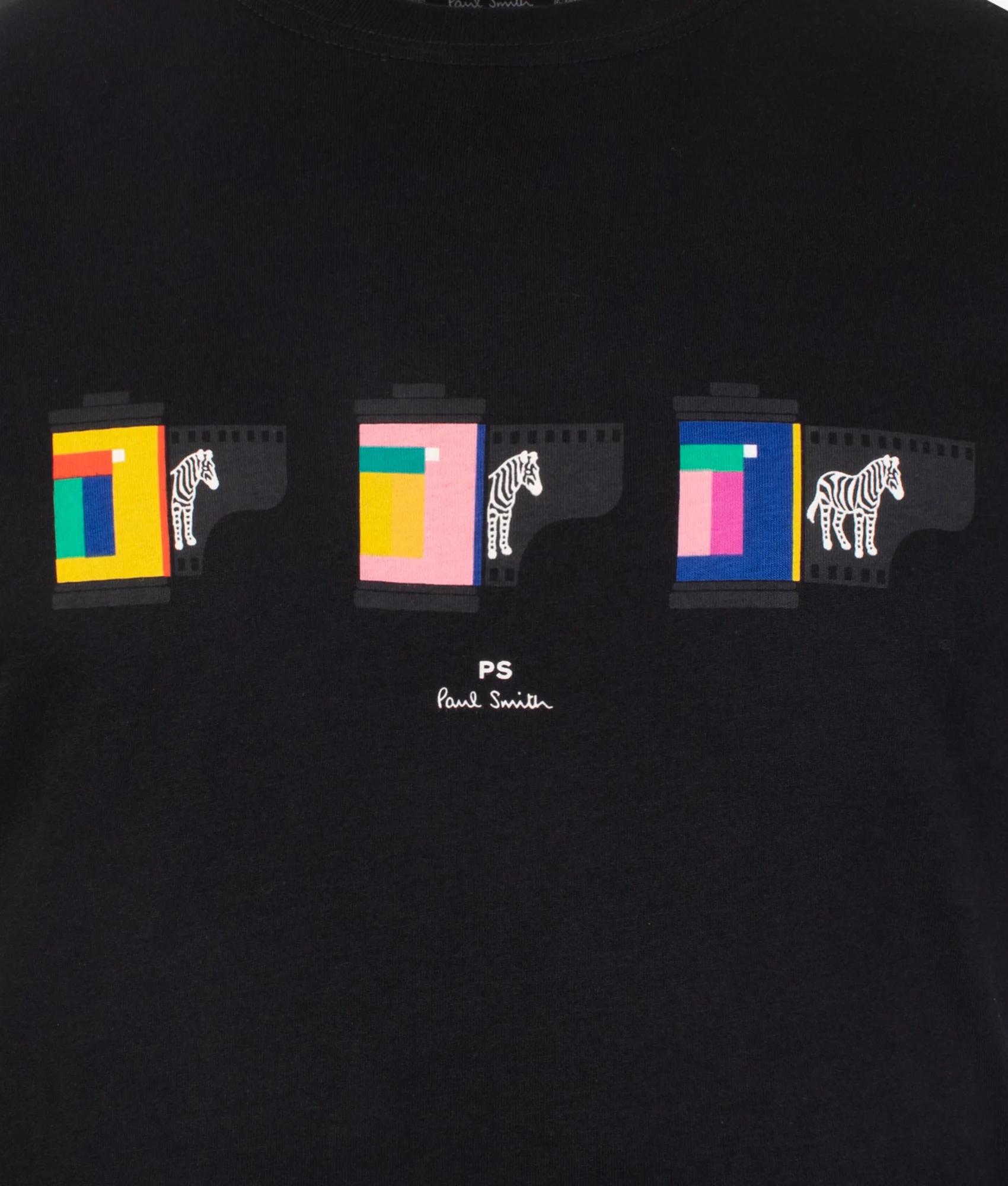 Regular Fit Zebra Negative T-Shirt - Image 2