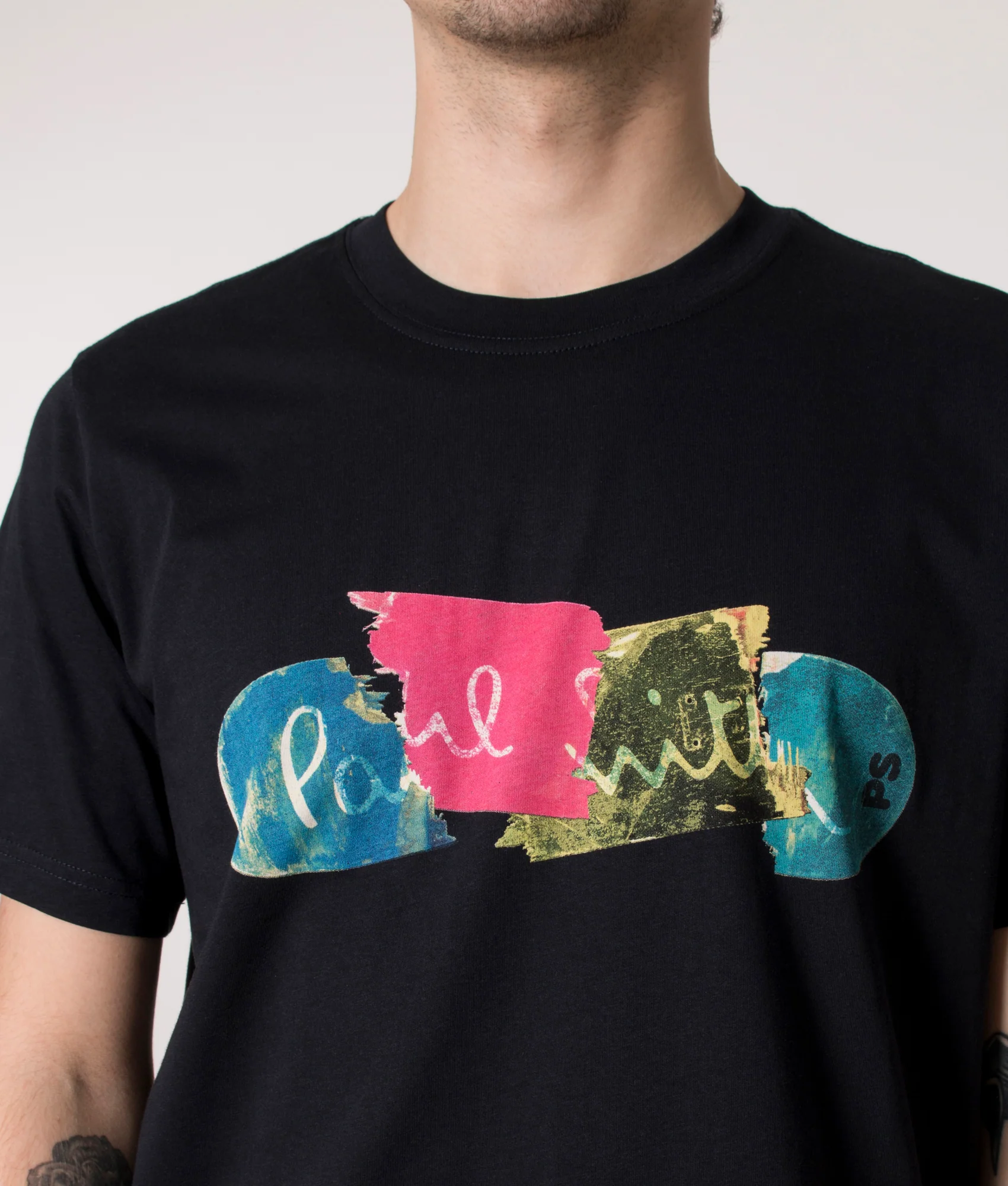 Regular Fit Broken Board Logo T-Shirt - Image 2