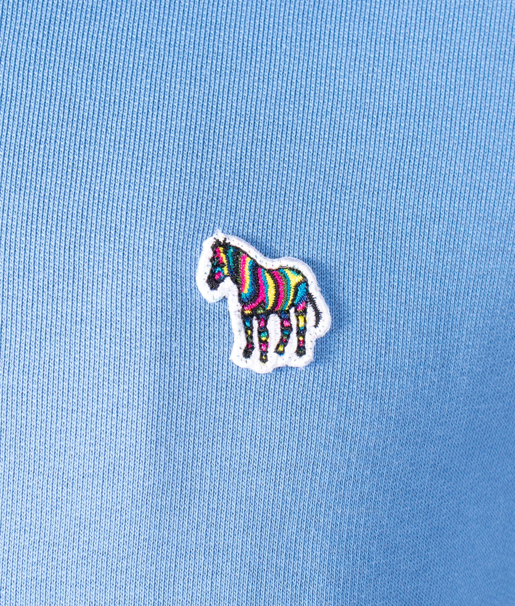 Regular Fit Zip Through Zebra Logo Sweatshirt - Image 2