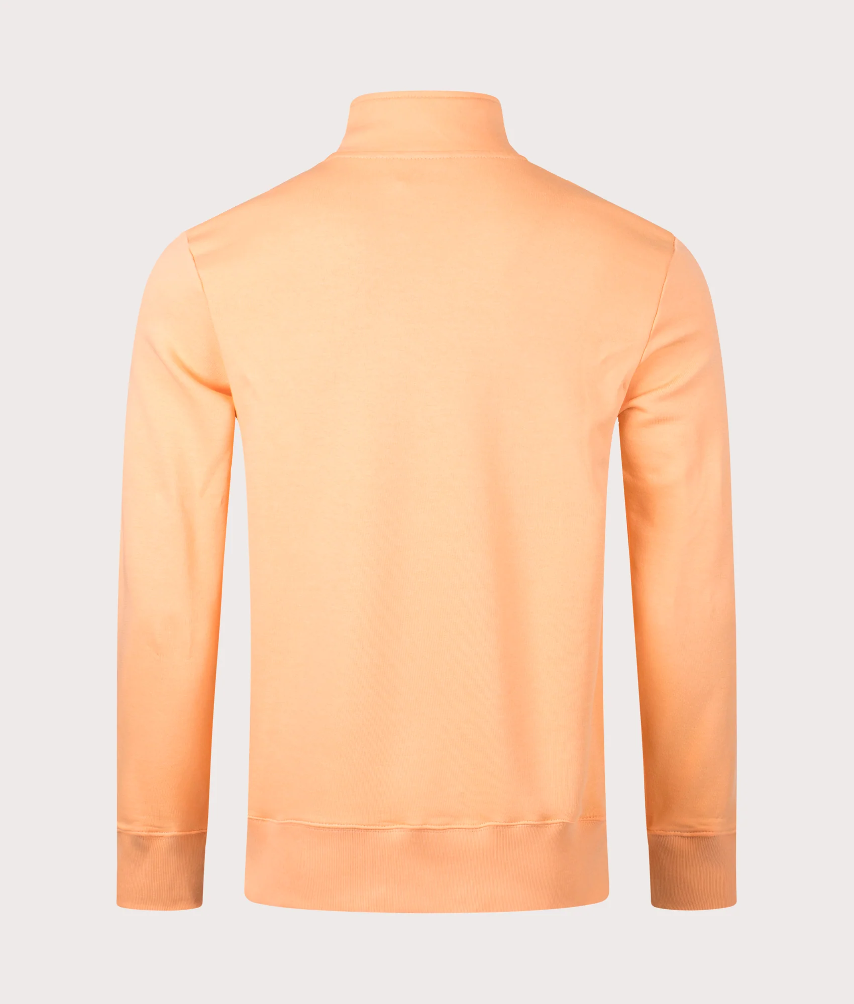 Regular Fit Quarter Zip Zebra Logo Sweatshirt - Image 3