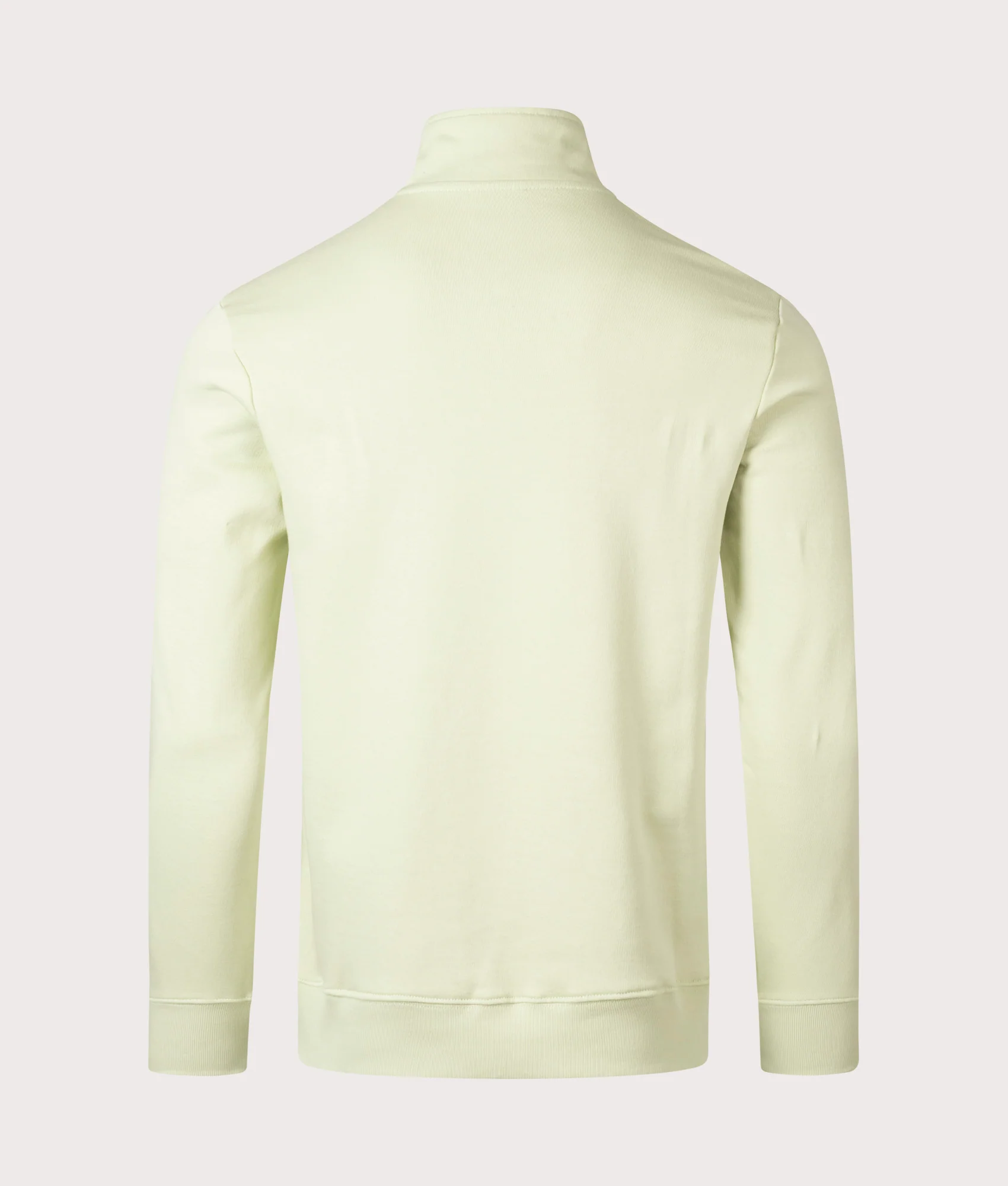 Regular Fit Quarter Zip Zebra Logo Sweatshirt - Image 3