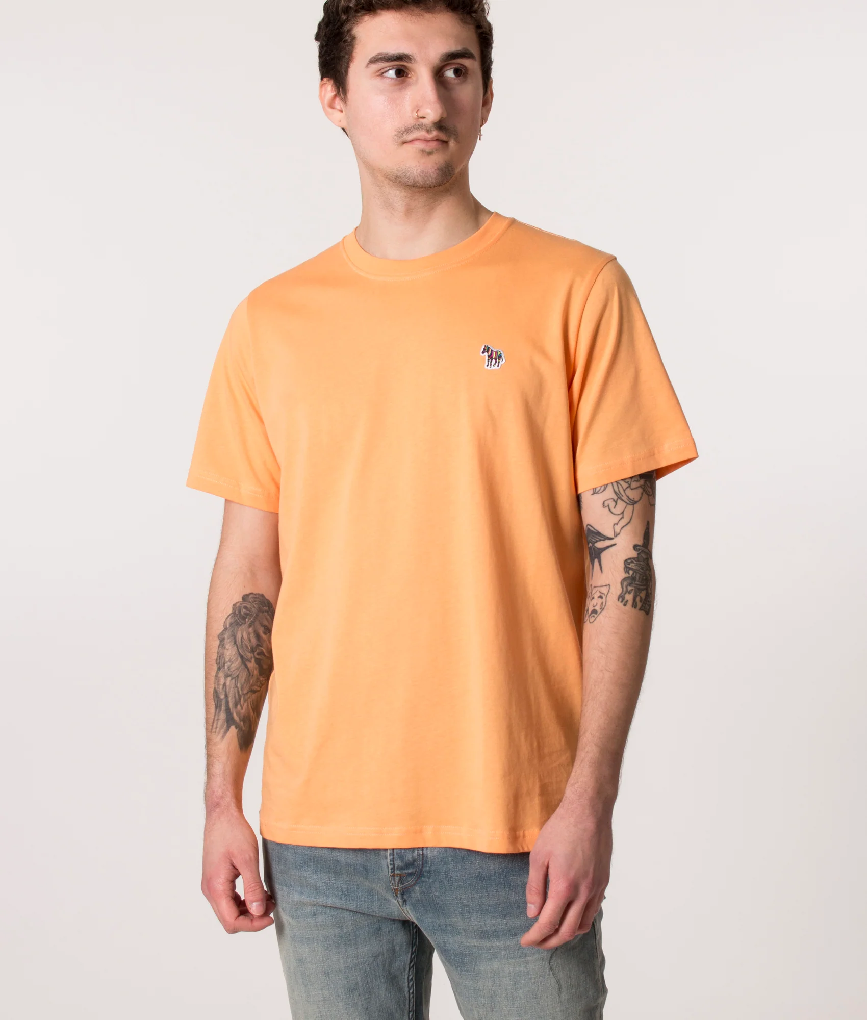 Regular Fit Zebra Badge T-Shirt