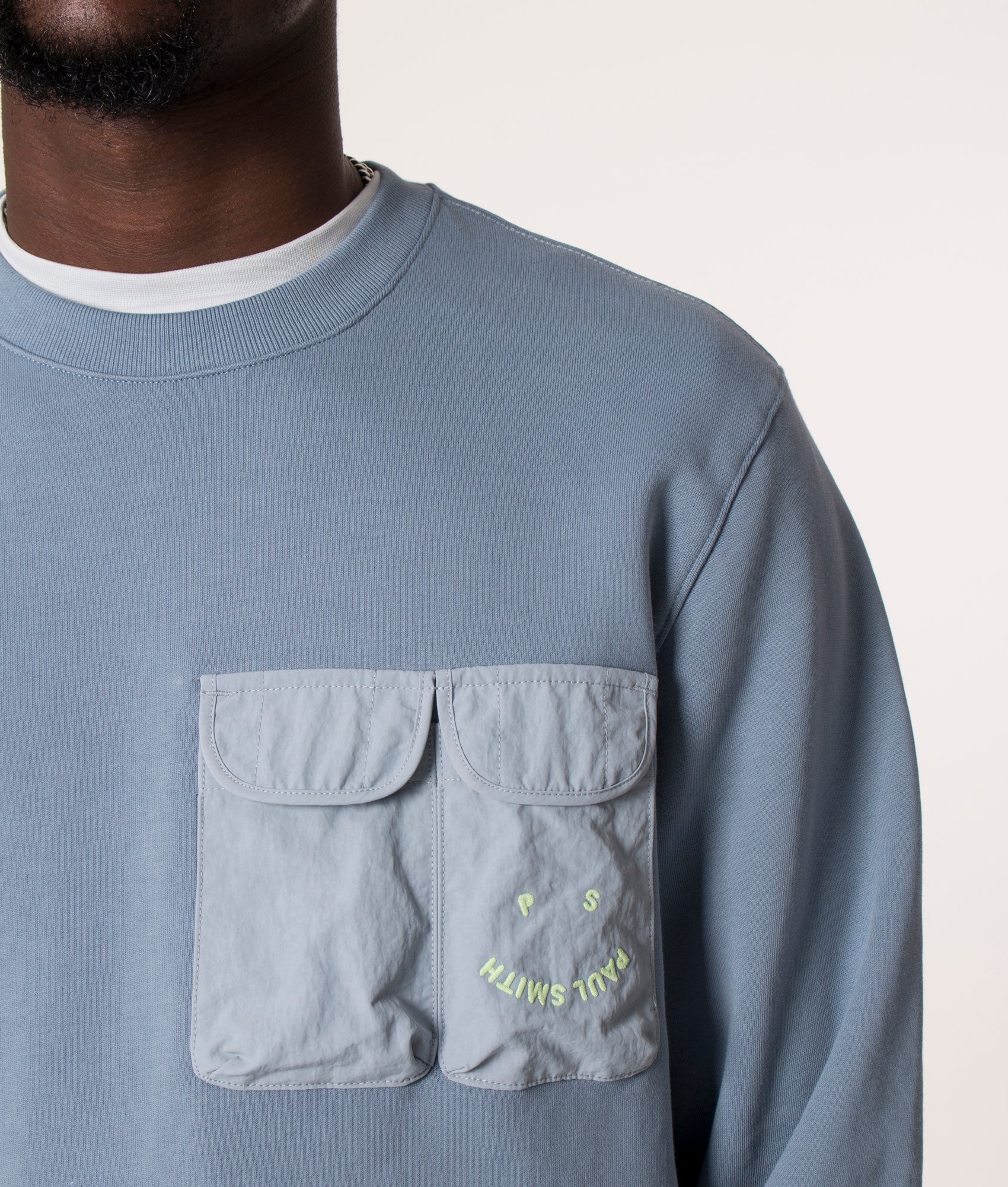 Regular Fit PS Happy Logo Sweatshirt - Image 3