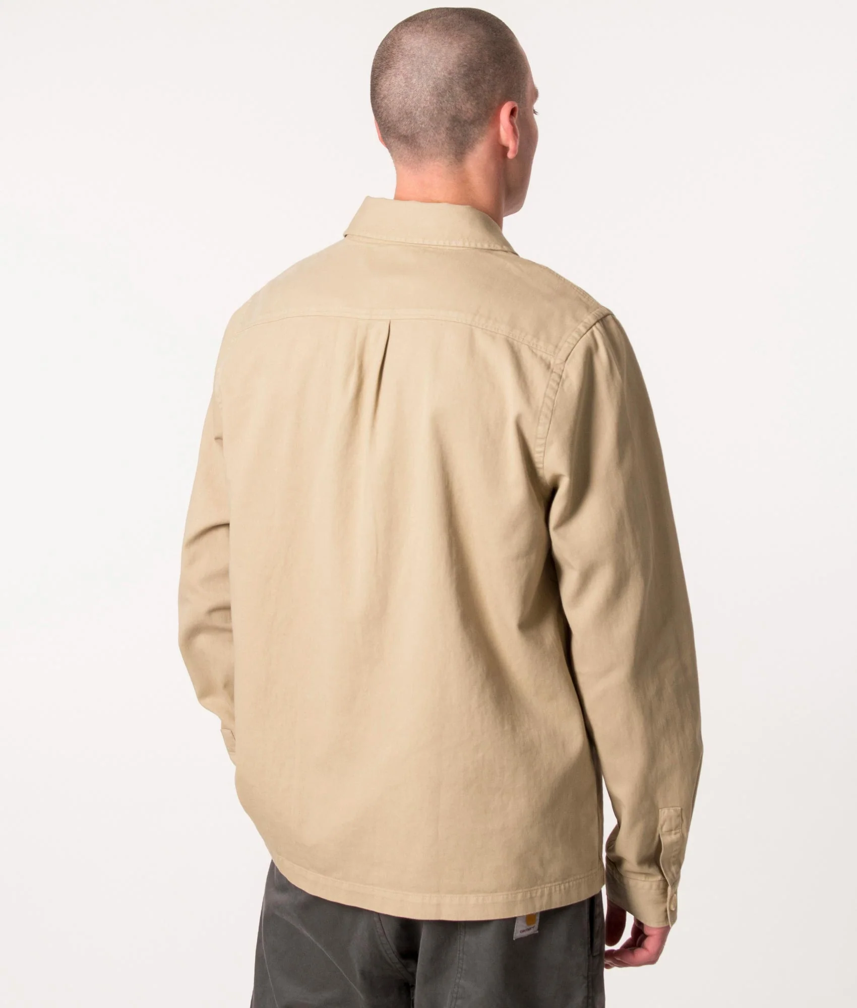 Regular Fit Broad Stripe Zebra Workwear Overshirt - Image 4