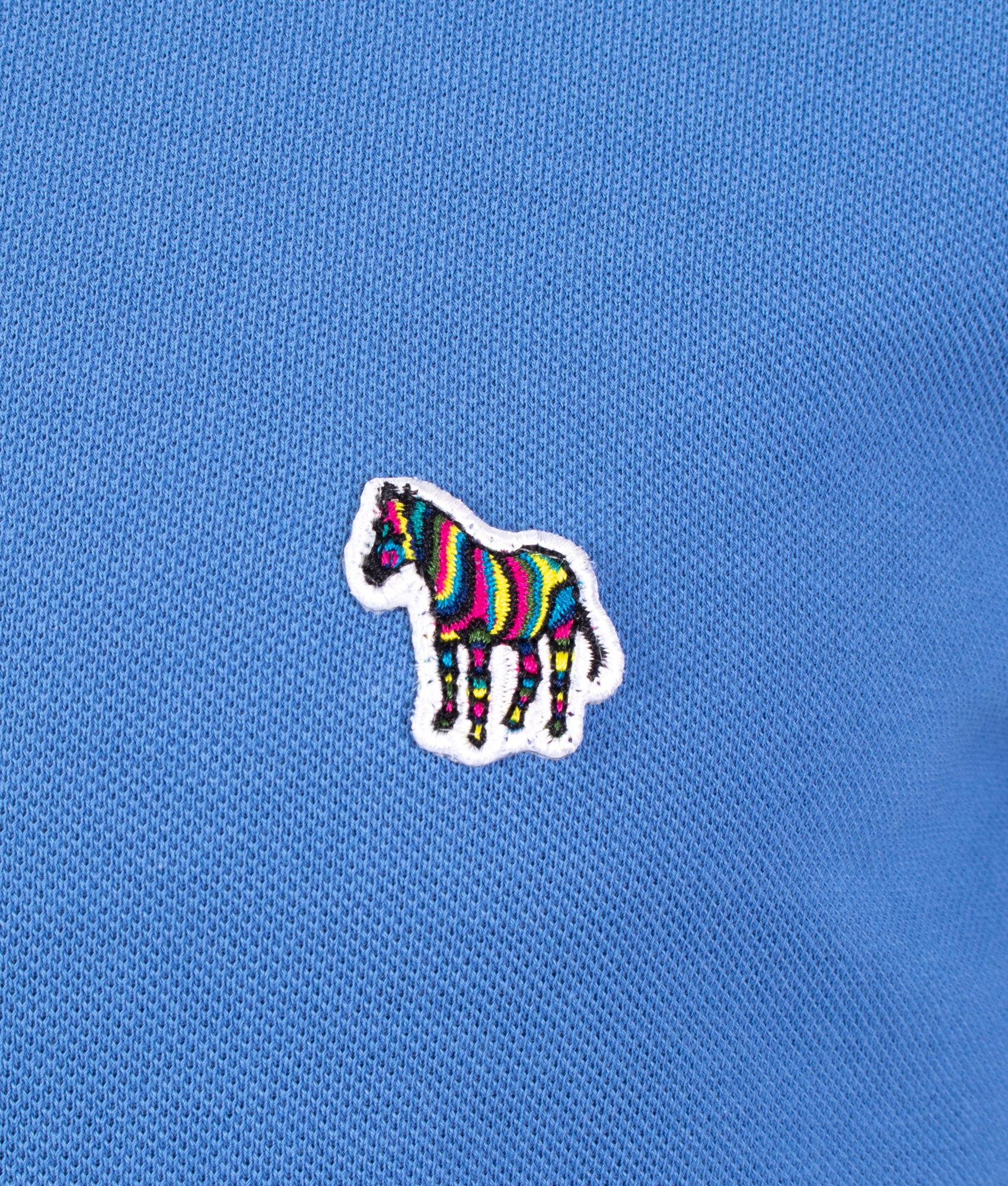 Regular Fit Long Sleeve Zebra Logo Polo Shirt - Image 2