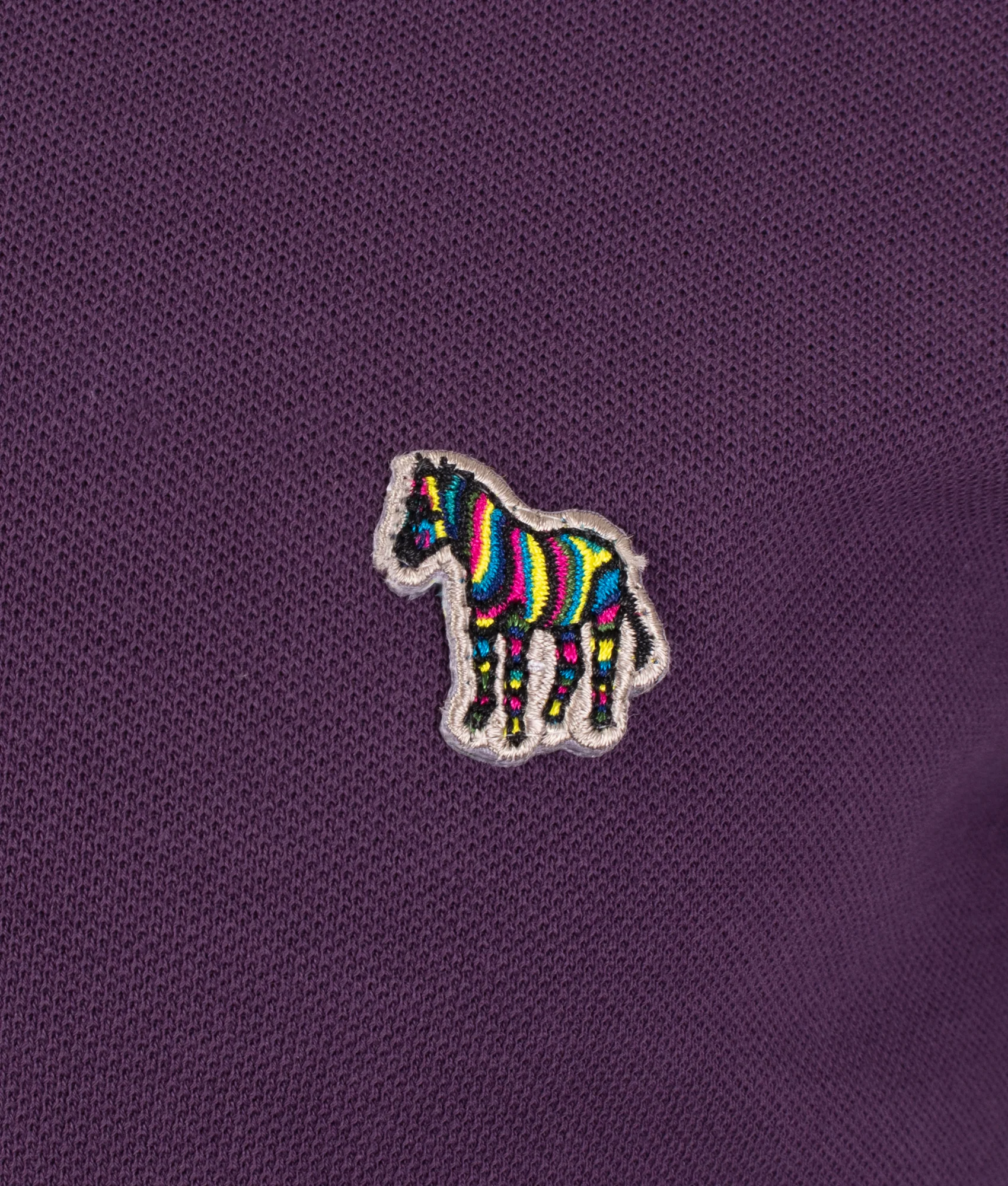 Long Sleeve Zebra Logo Polo Shirt - Image 2