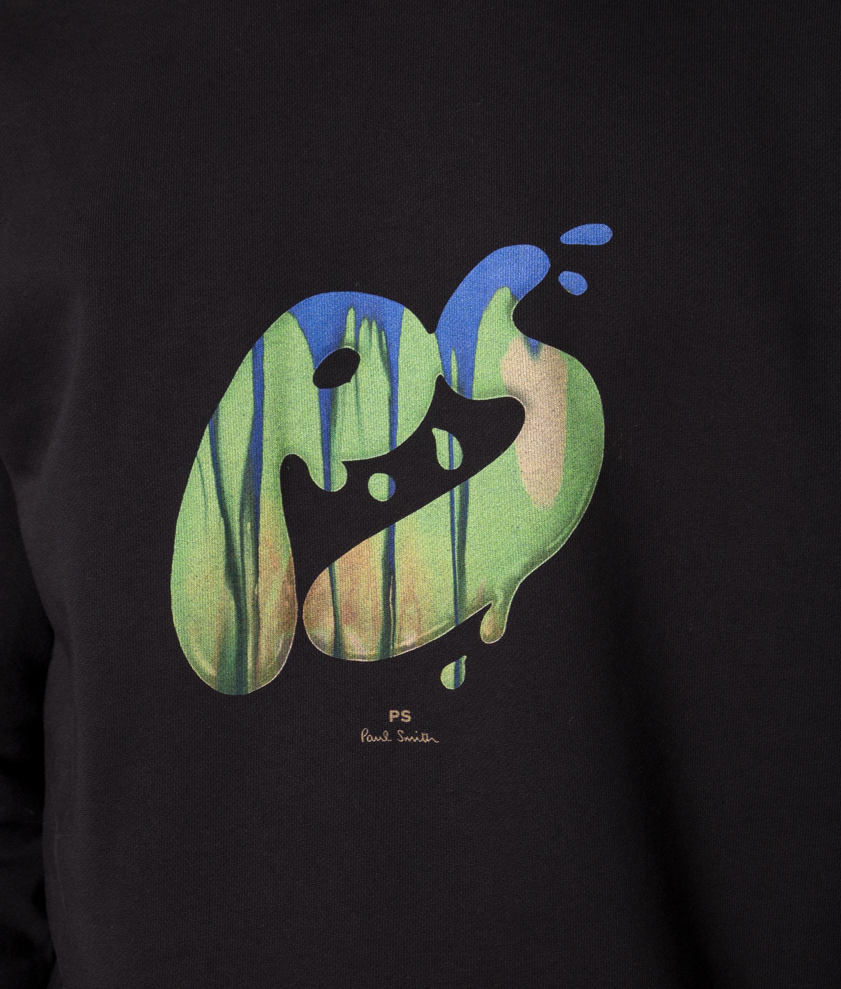 Regular Fit PS Drip Logo Sweatshirt - Image 3