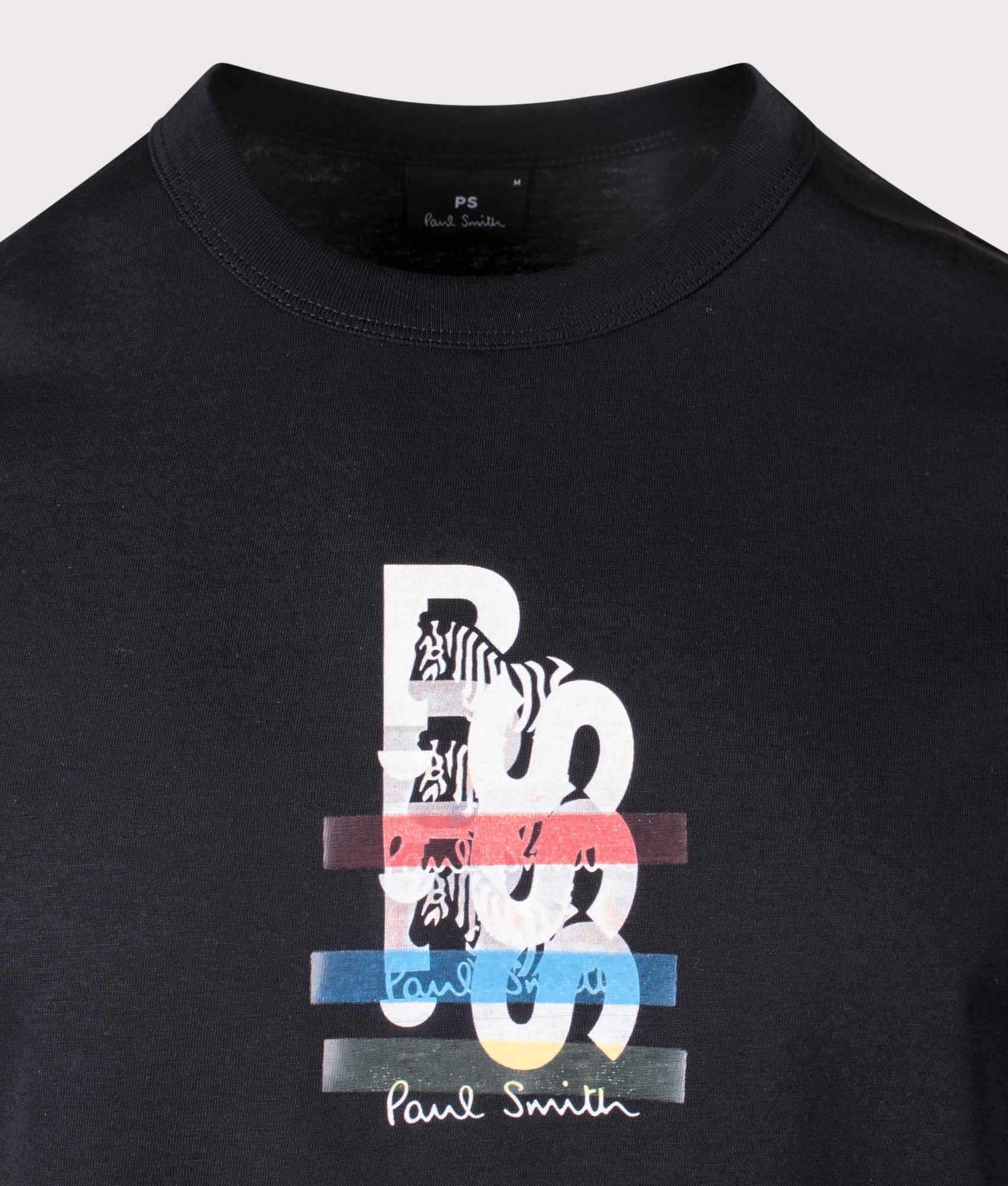 Regular Fit PS Print T-Shirt - Image 2