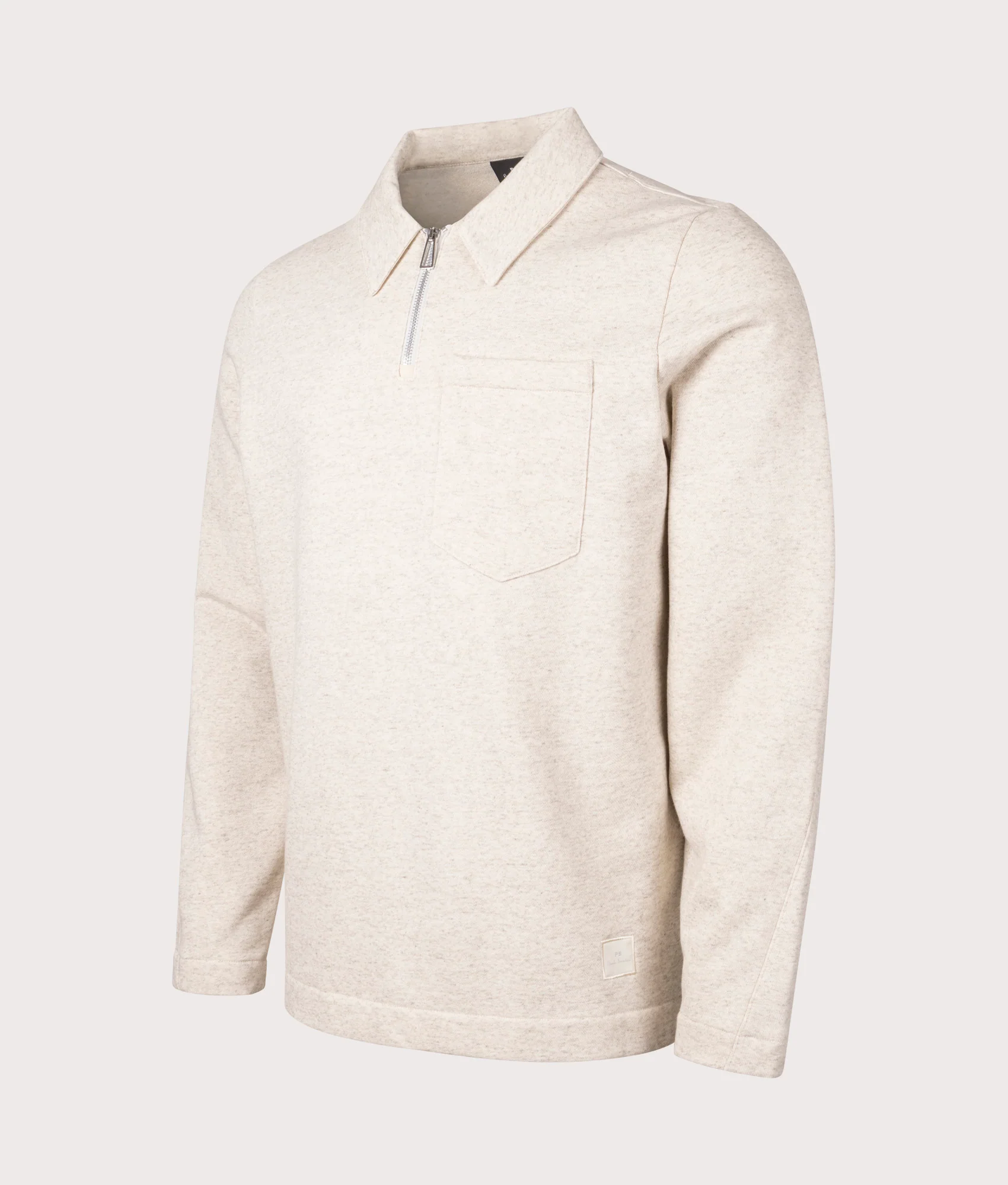 Regular Fit Quarter Zip Pocket Sweatshirt - Image 4