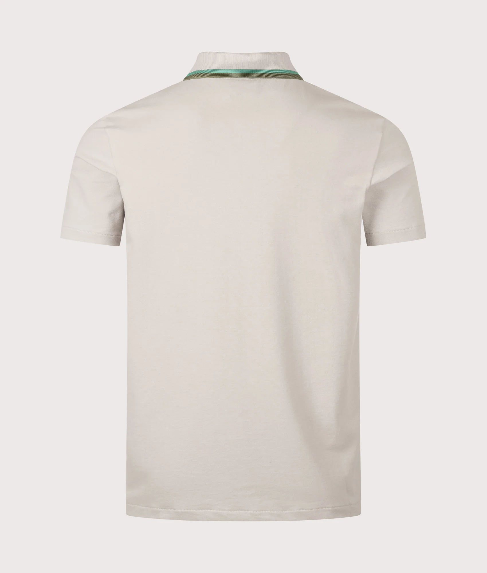 Regular Fit Quarter Zip Polo Shirt - Image 3