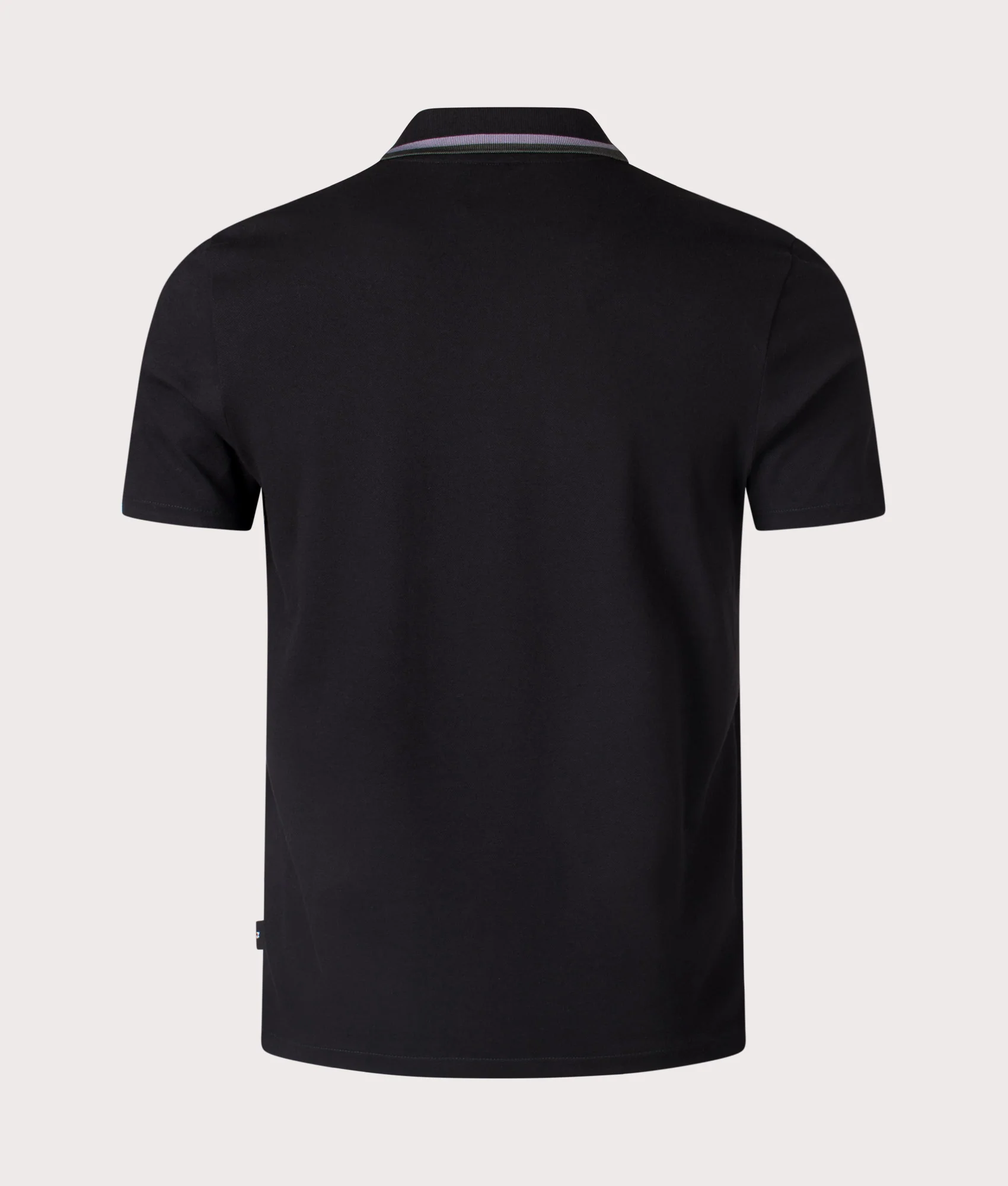Regular Fit Quarter Zip Polo Shirt - Image 3