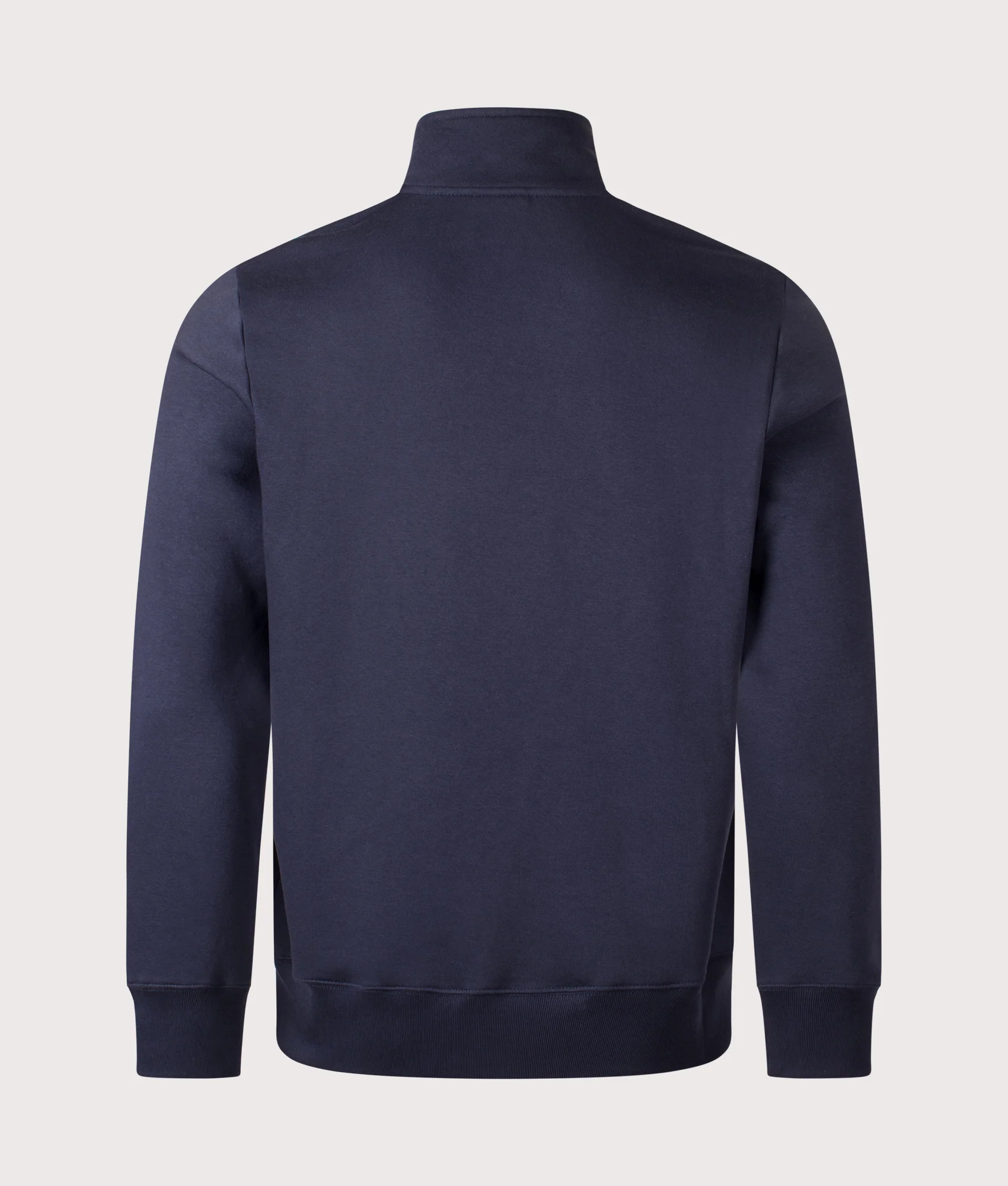 Regular Fit Stitch Stripe Quarter Zip Sweatshirt - Image 3