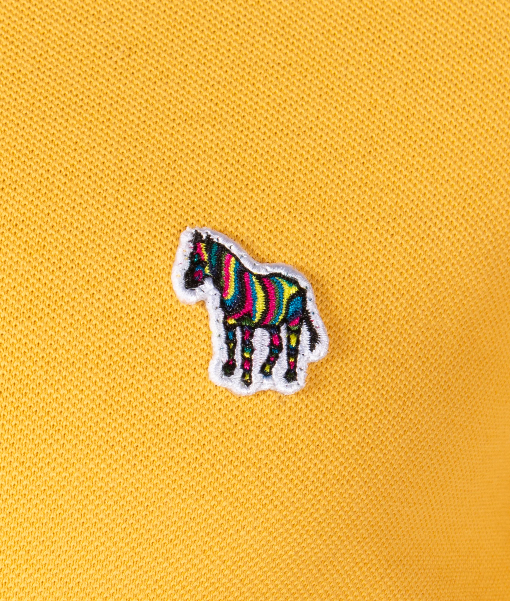 Regular Fit Long Sleeve Zebra Logo Polo Shirt - Image 2