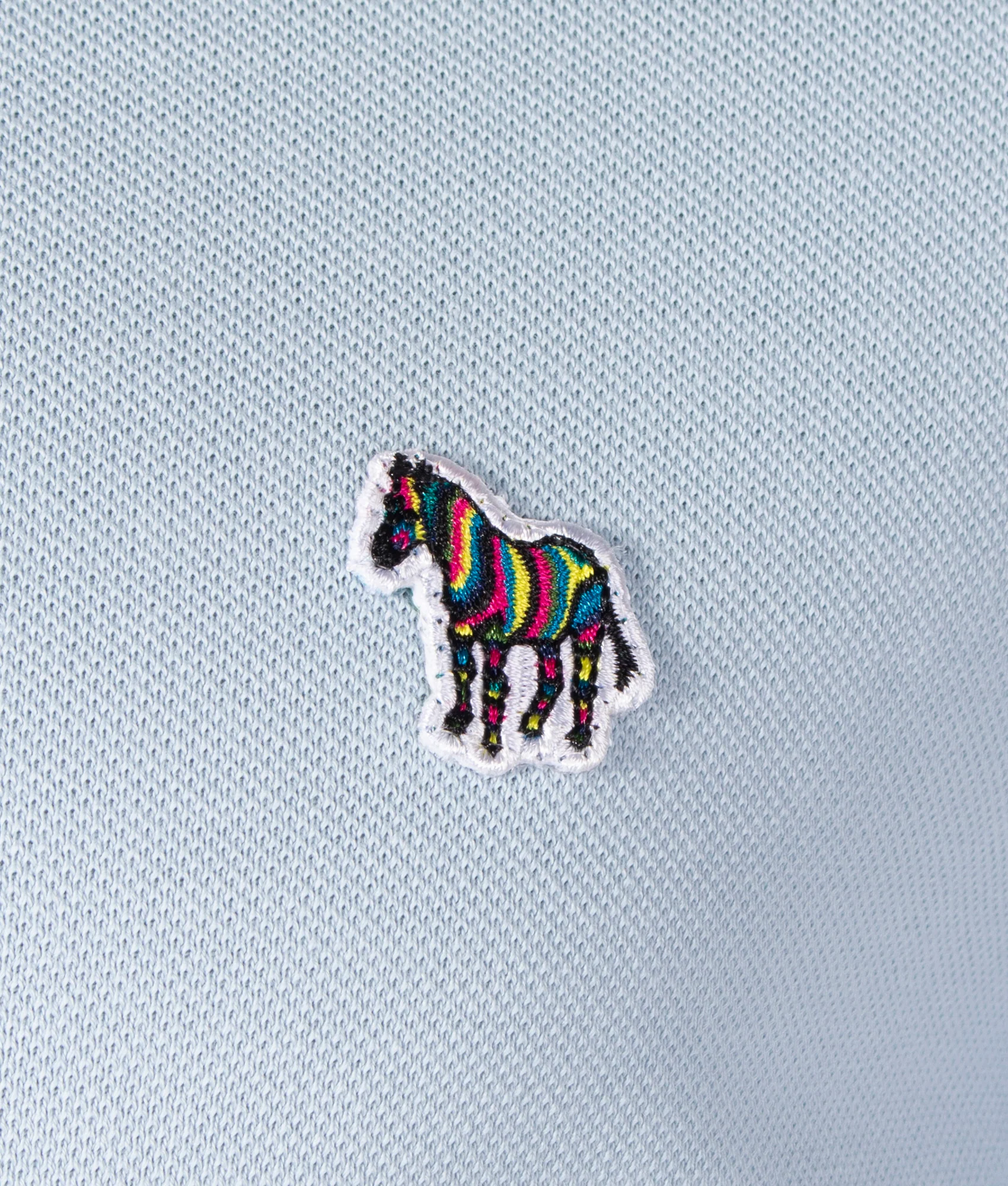 Regular Fit Long Sleeve Zebra Logo Polo - Image 2