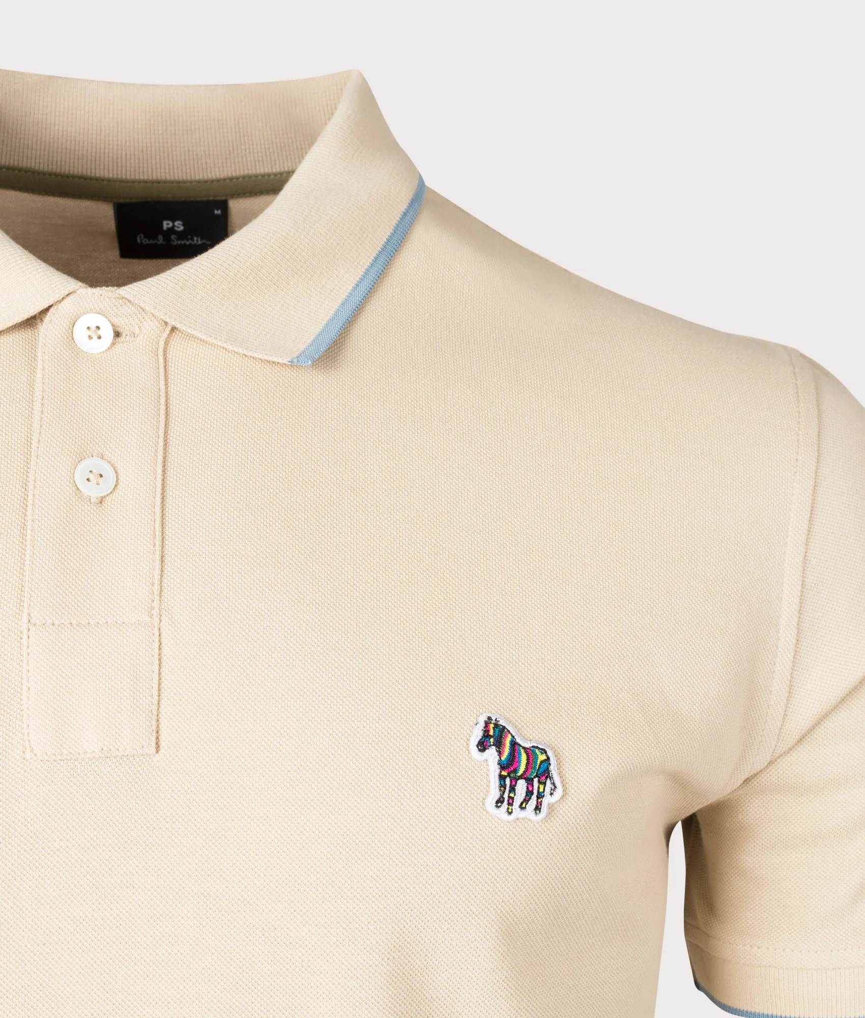 Regular Fit Zebra Badge Polo Shirt - Image 2