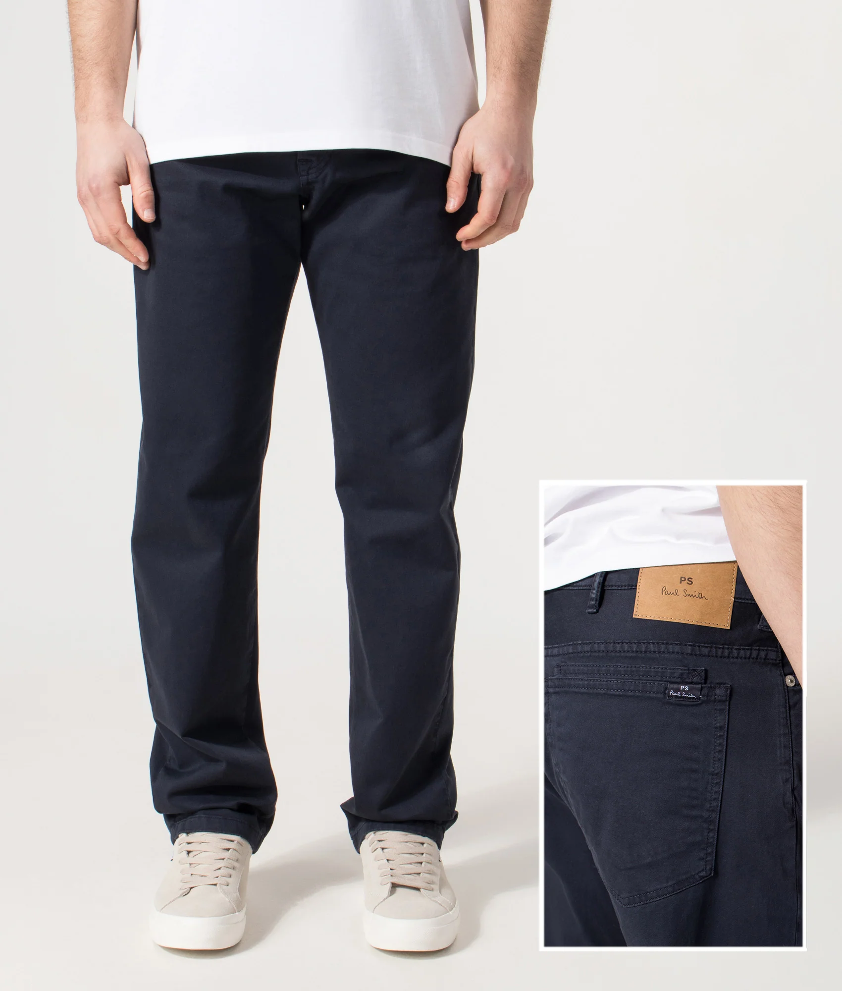 Relaxed Fit Tapered Jeans