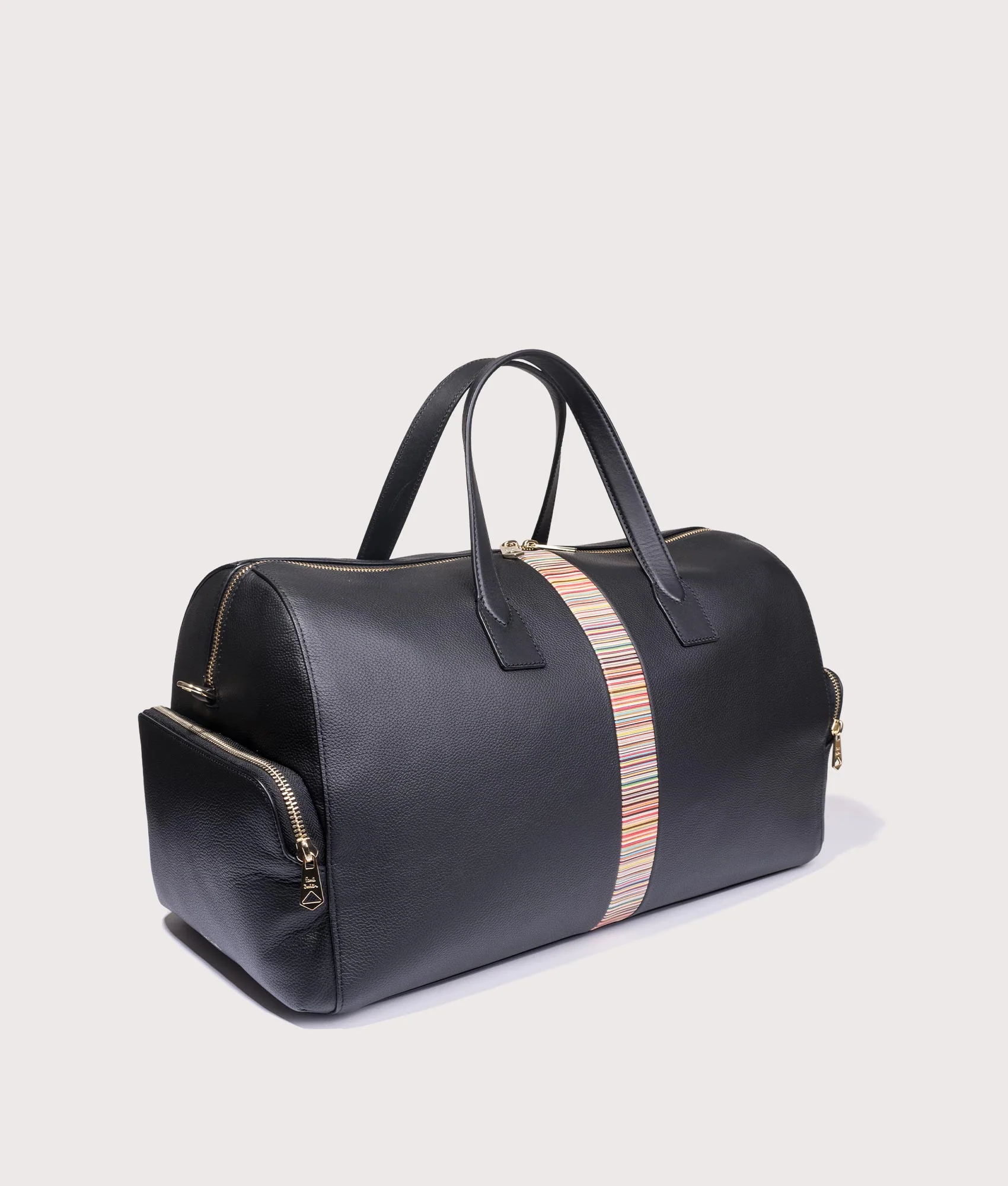 Signature Stripe Holdall Bag - Image 2