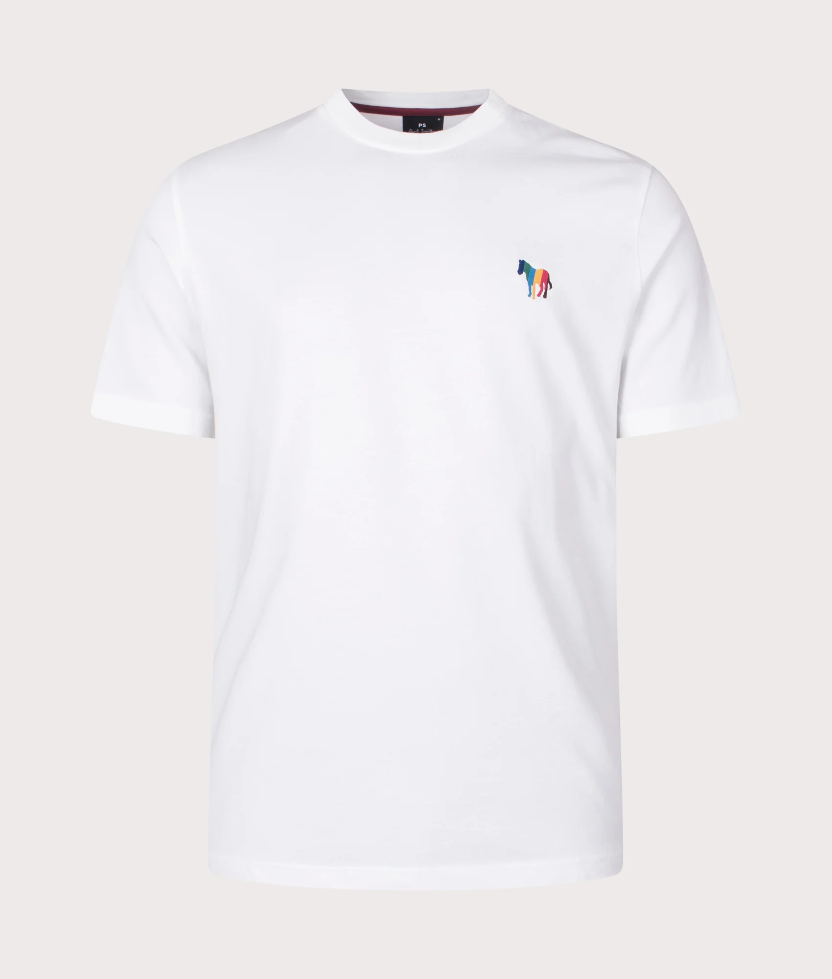 Regular Fit Broad Stripe Zebra Logo T-Shirt