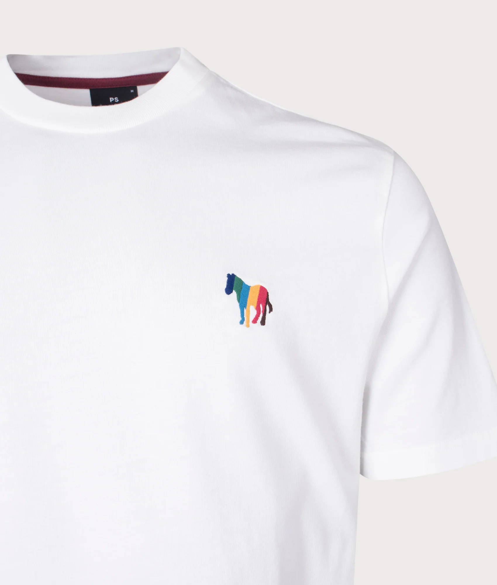Regular Fit Broad Stripe Zebra Logo T-Shirt - Image 2