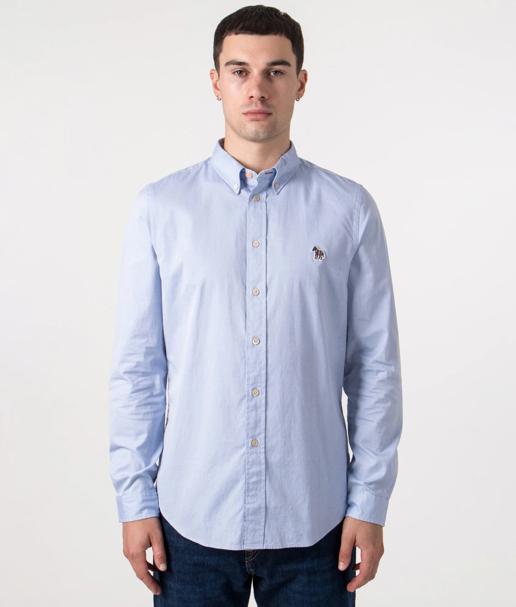 Slim Fit Zebra Shirt - Image 2