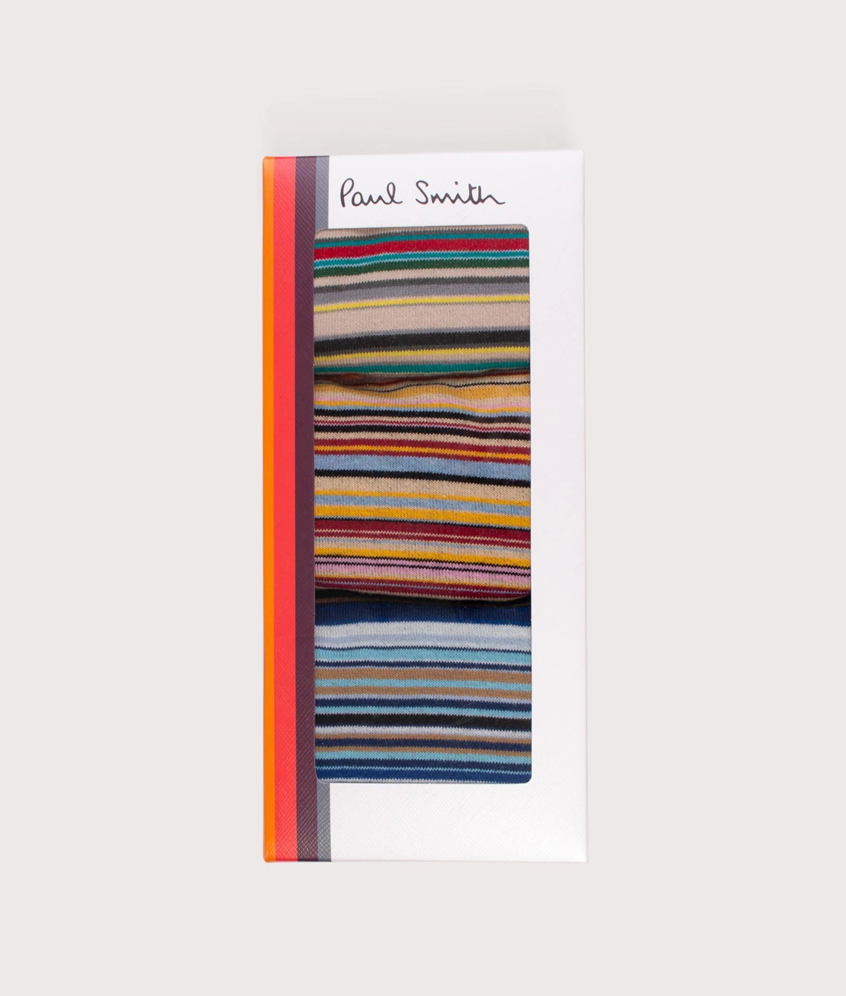 Three Pack of Signature Stripe Socks - Image 2