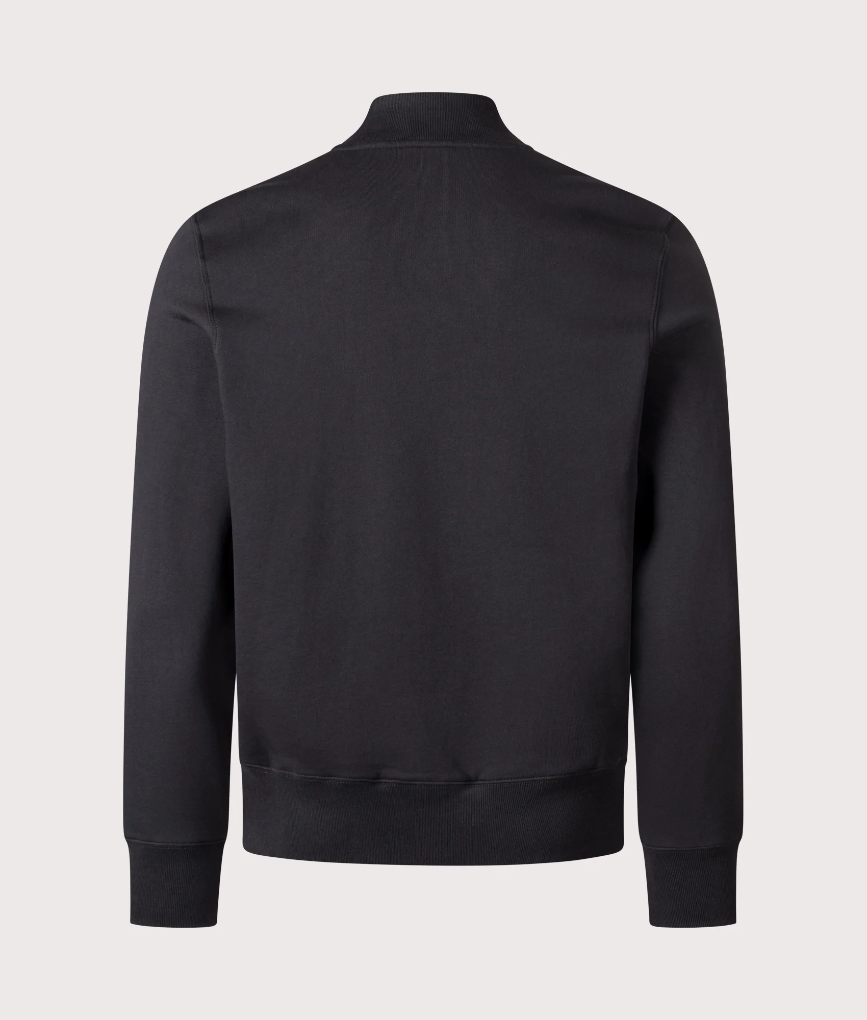 Regular Fit Sports Stripe Zip Through Sweatshirt - Image 3